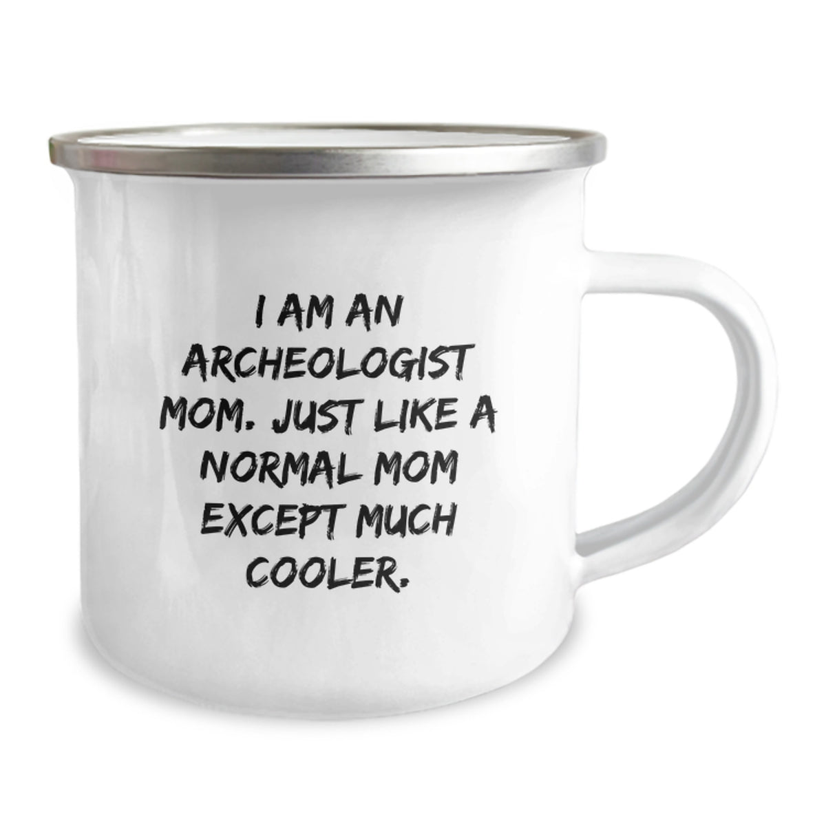 Birthday Gift for Her Archeologist Mom Camping Mug Premium Present - Image 2