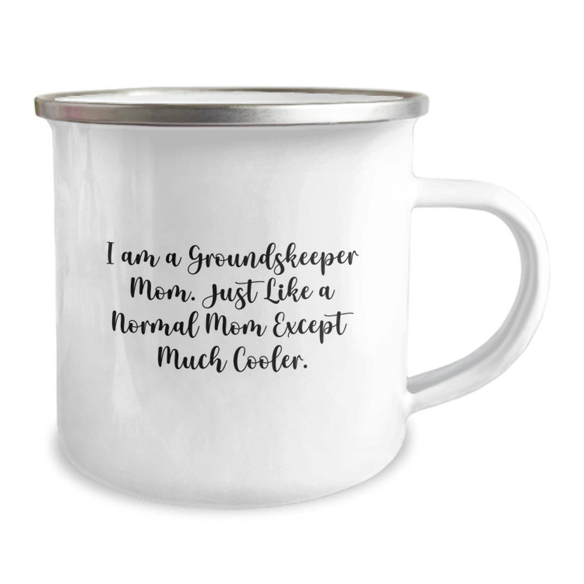 Cool Groundskeeper Camping Mug for Friends Birthday Gift - Image 2