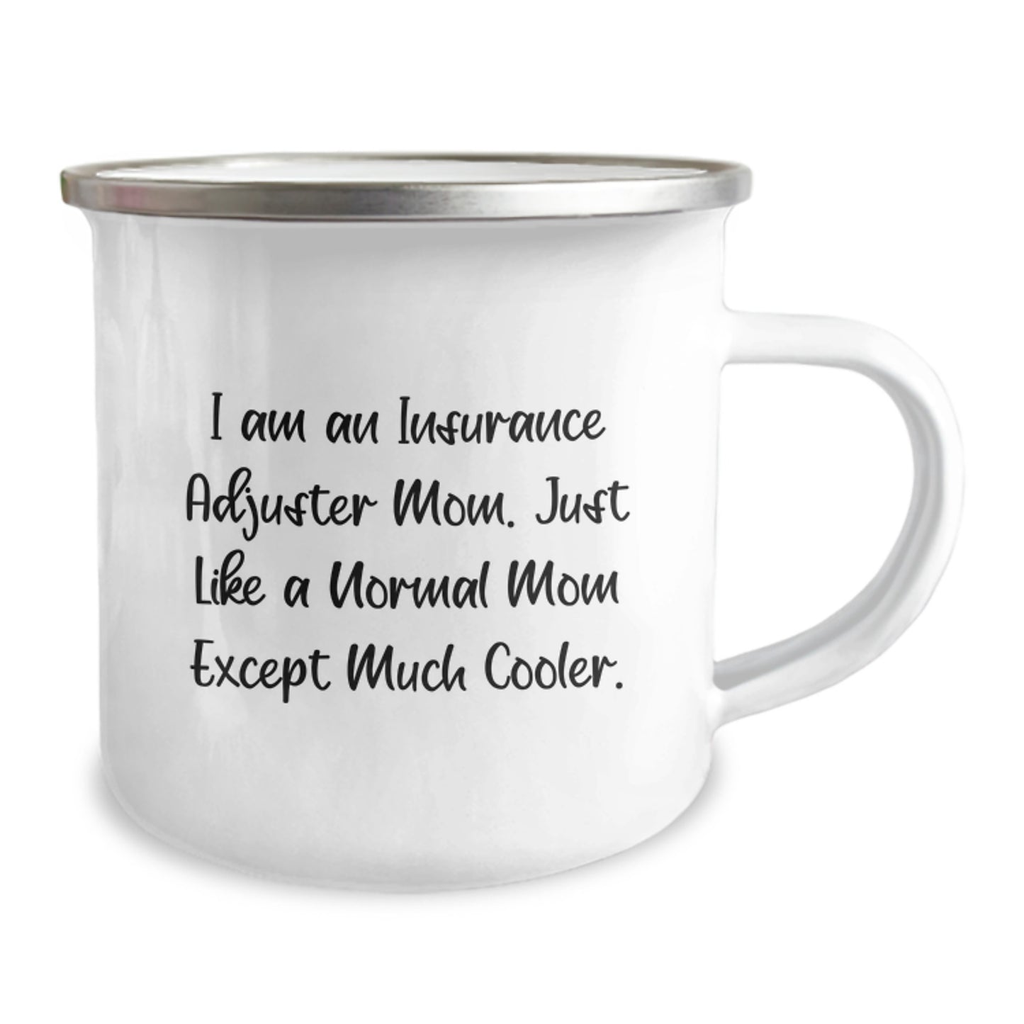 Cool Insurance Adjuster Mom Camping Mug – Birthday Gift for Friends - Image 2