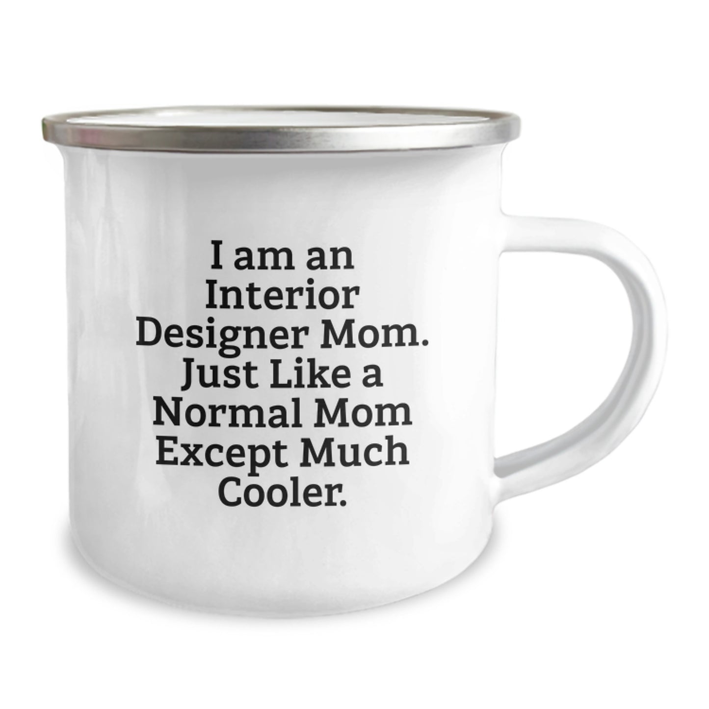 Interior Designer Keepsake Mug for Him Birthday Gift With Enamel Finish - Image 2