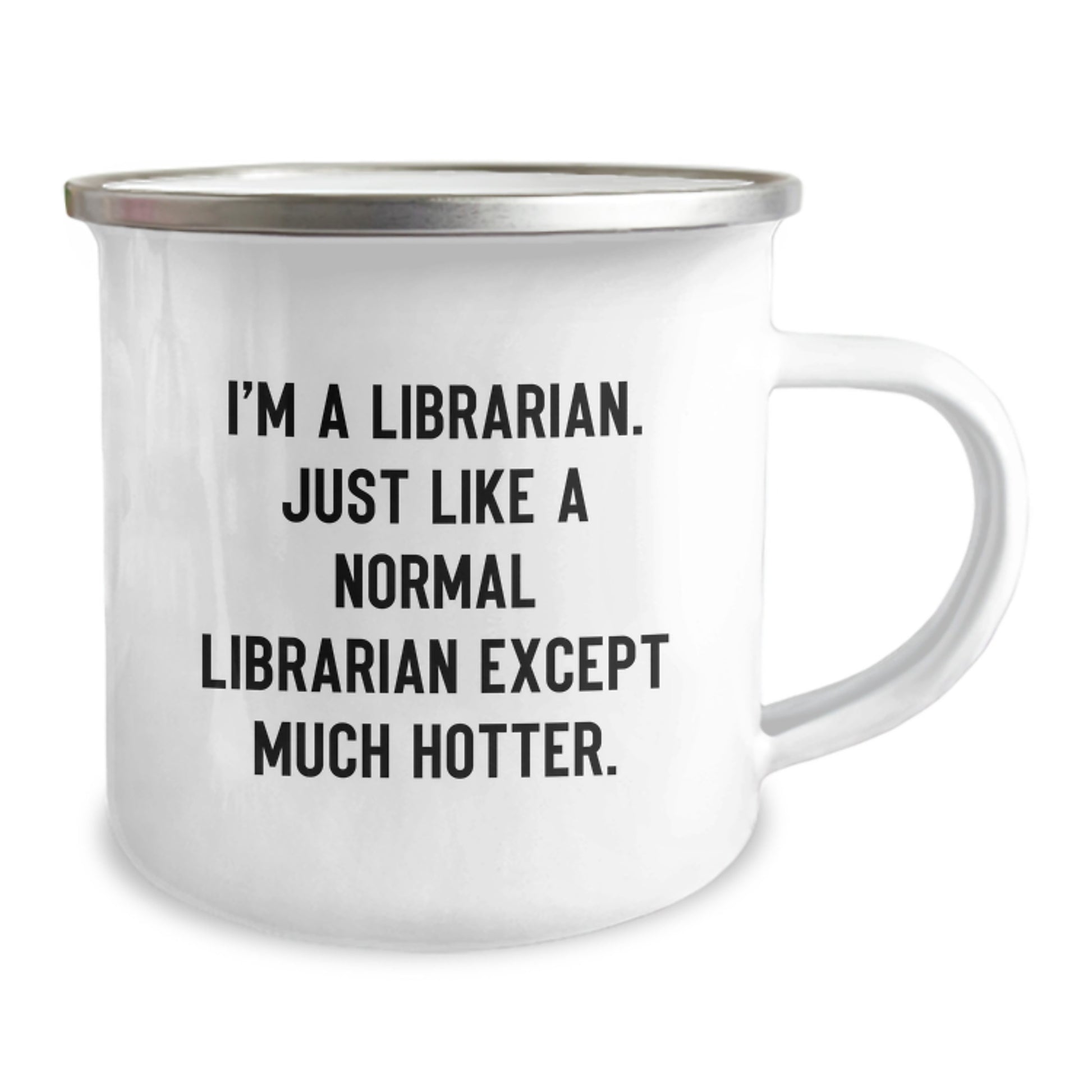 Librarian Gifts from Men - Funny Hot Librarian Camping Mug for Wife Mother's Day Unique Gifts - Image 2