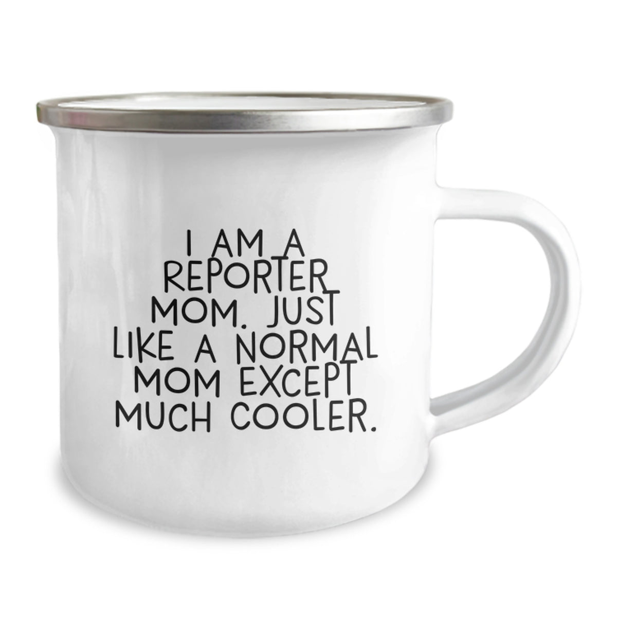 Reporter Mom Camping Mug Gift - A Cool Mom Keepsake - Image 2
