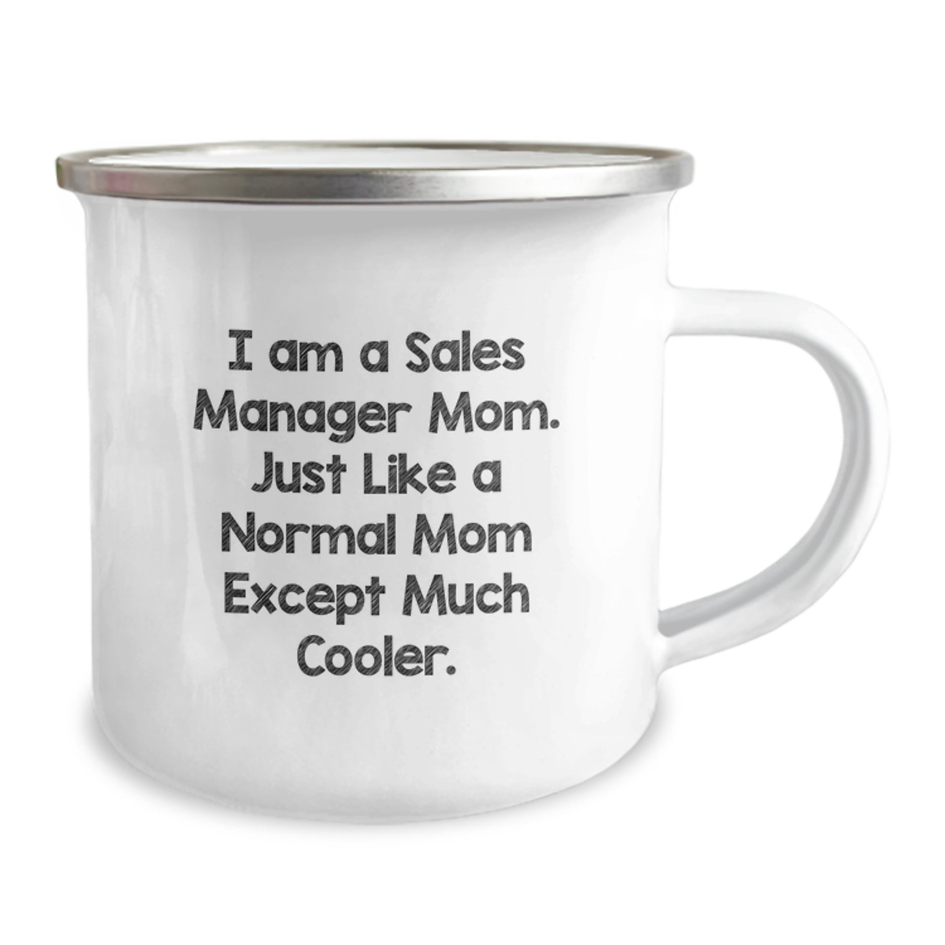 Cool Sales Manager Mom Camping Mug Novelty Birthday Gift for Friends - Image 2