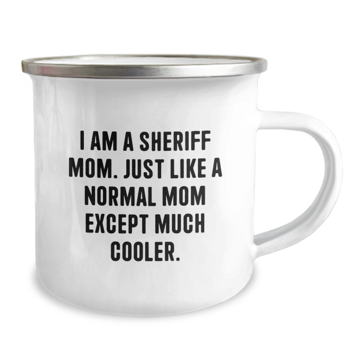 Sheriff Mom Camping Mug Gift - A Cool Keepsake for Her - Image 2
