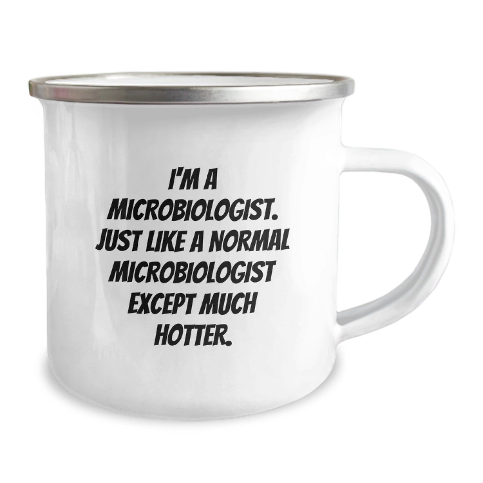 Funny Microbiologist Gifts for Valentine's, Camping Mug for Hot Science Lovers, Unique Presents from Friends - Image 2