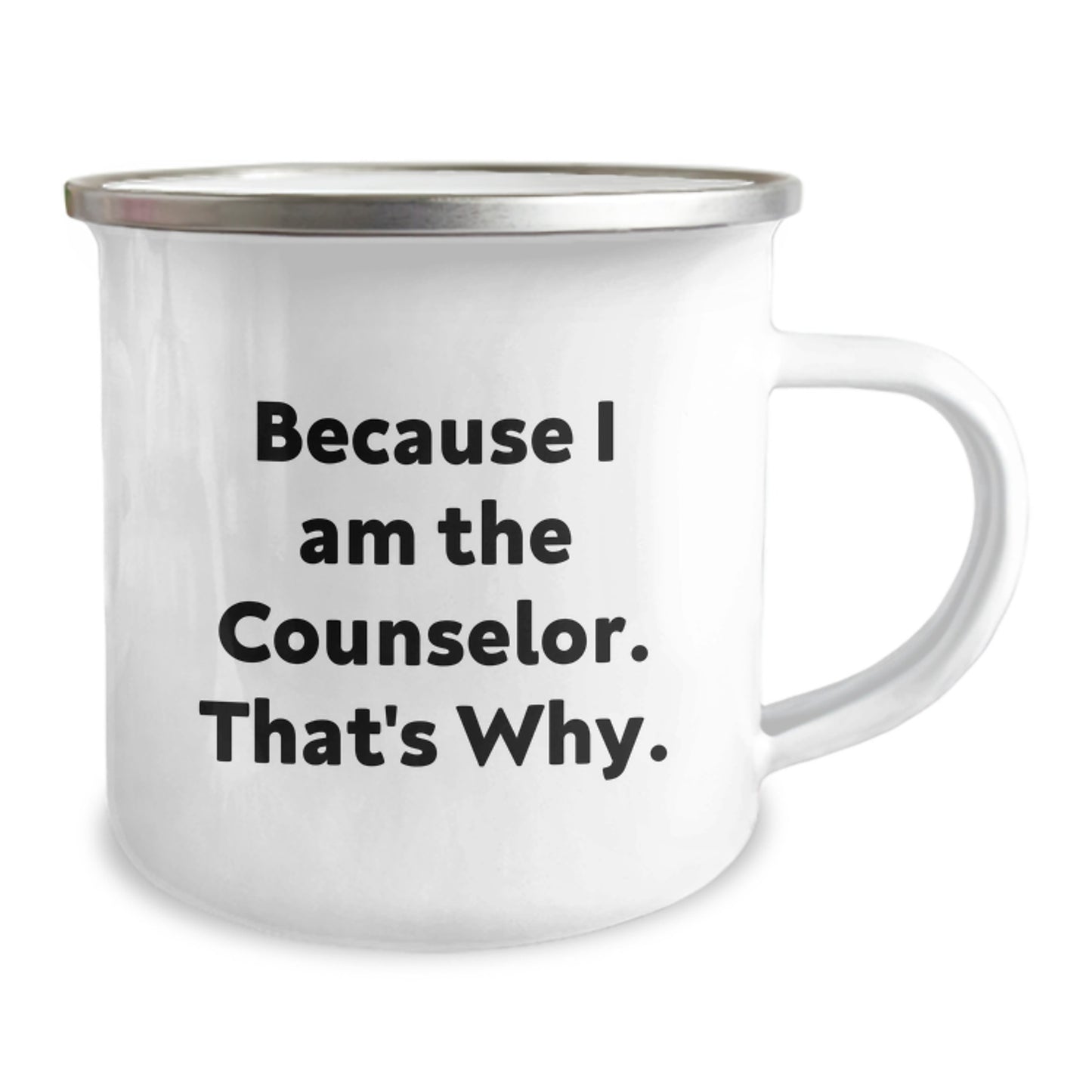 Counselor Keepsake Camping Mug for Him Birthday Gift With Permanent - Image 2