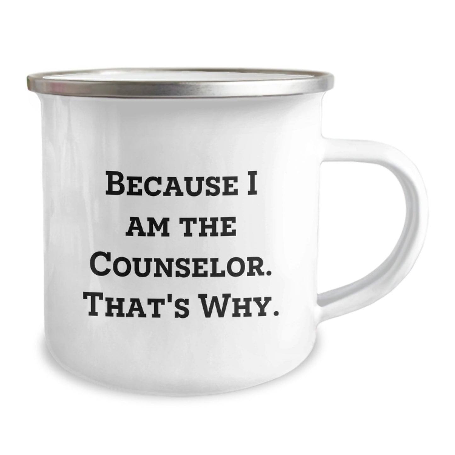 Birthday Gift for Counselor Camping Mug – I Am The Counselor. That's - Image 2