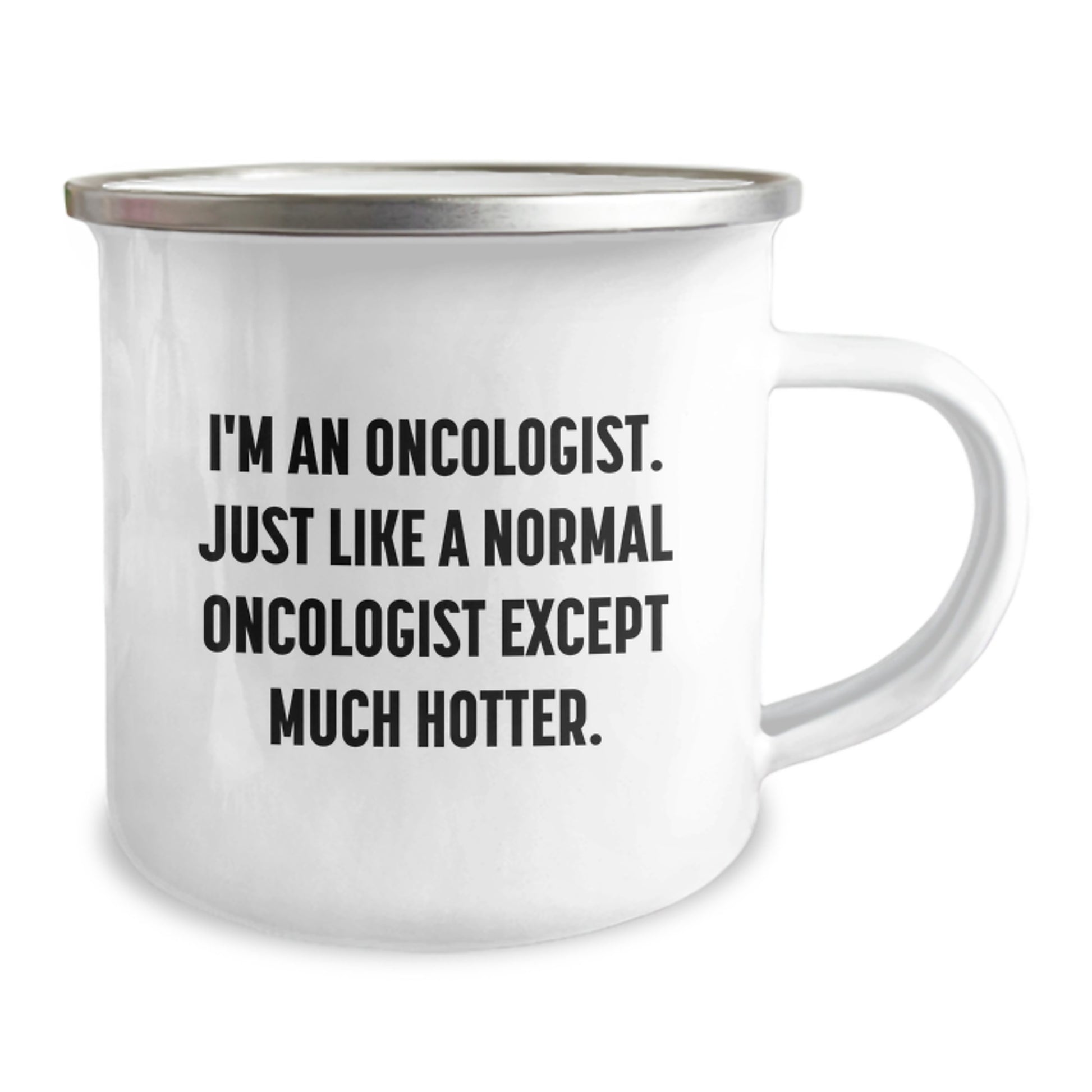 Sarcastic Oncologist Gifts from Friends for Oncologist, Funny Camping Mug for Christmas Unique Gifts - Image 2