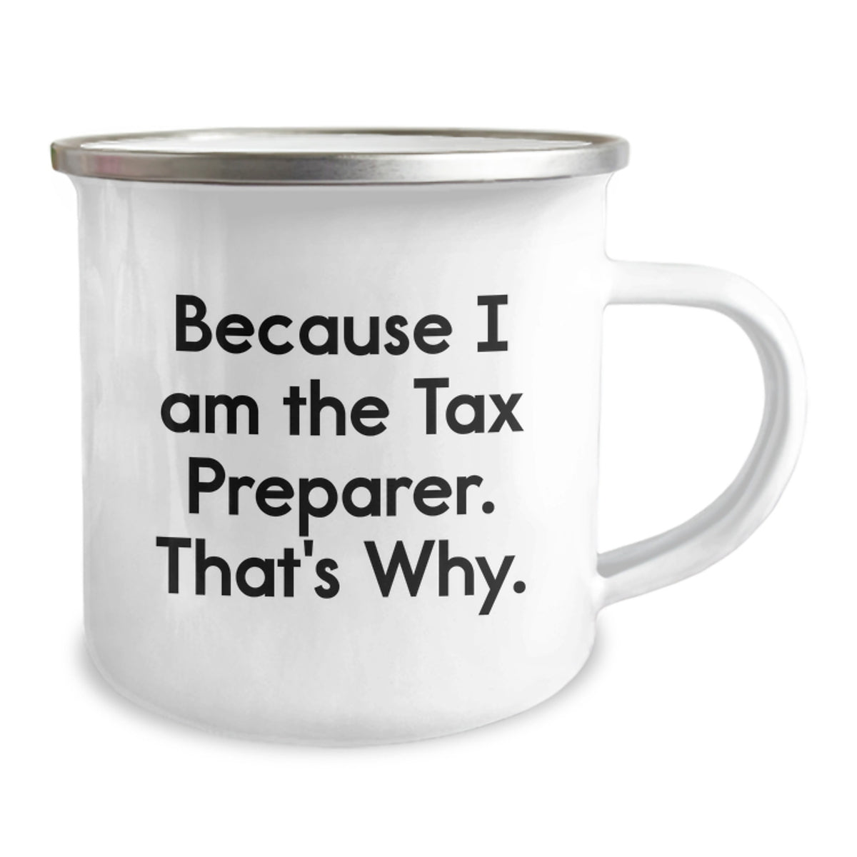 Tax Preparer Camping Mug Gift for Him - Humorous Keepsake - Image 2