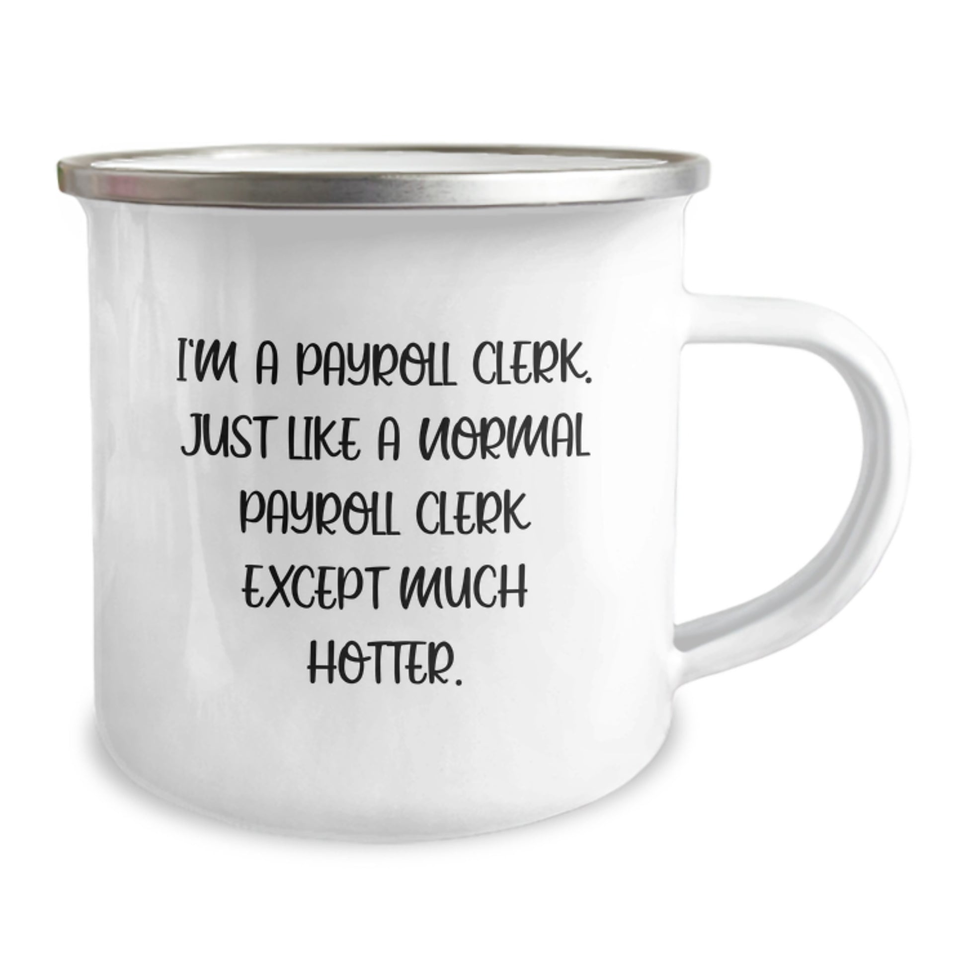 Funny Payroll Clerk Gifts for Men, Payroll Clerk Camping Mug, Unique Christmas Memorable Presents from Friends, Coworkers, Family - Image 2