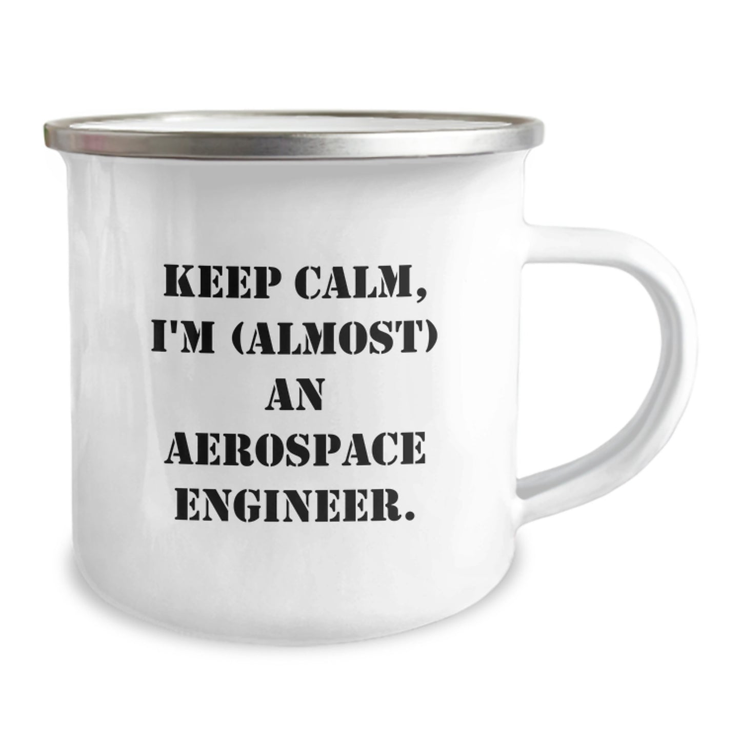Birthday Gift for Her Aerospace Engineer Camping Mug Present - Image 2