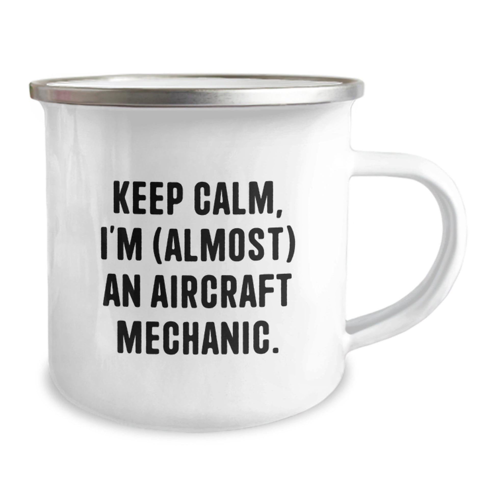 Aircraft Mechanic Keepsake Camping Mug for Him Birthday Gift - Image 2