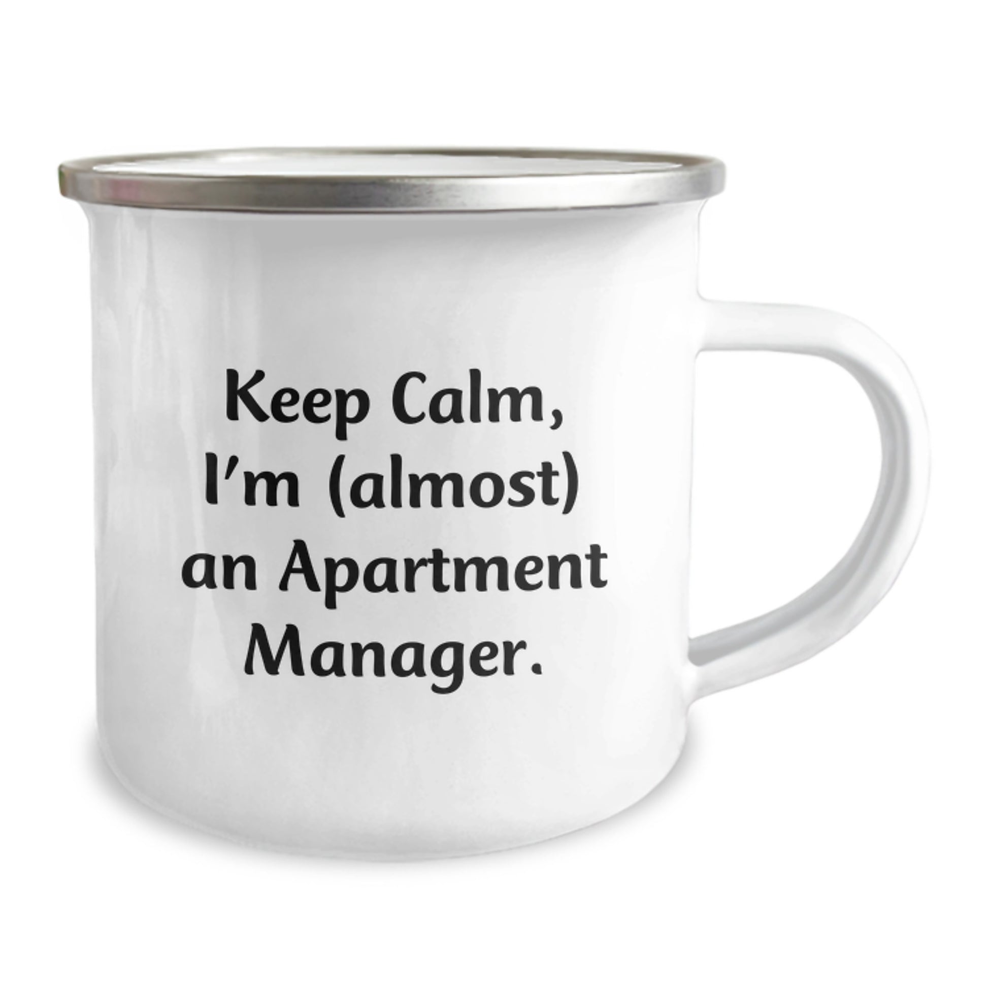 Funny Gifts for Apartment Managers - Keep Calm I'm an Apartment Manager - Camping Mug for Christmas Unique Gifts from Friends - Image 2
