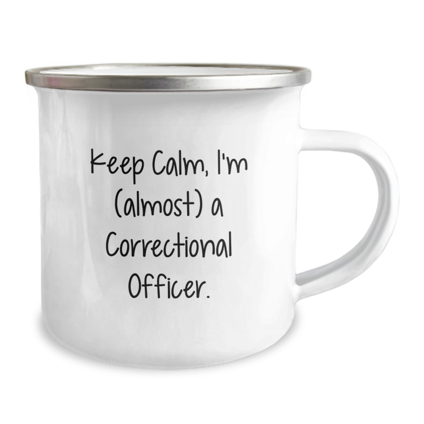 Correctional Mug Birthday Gift – Keep Calm, a Correctional Officer - Image 2