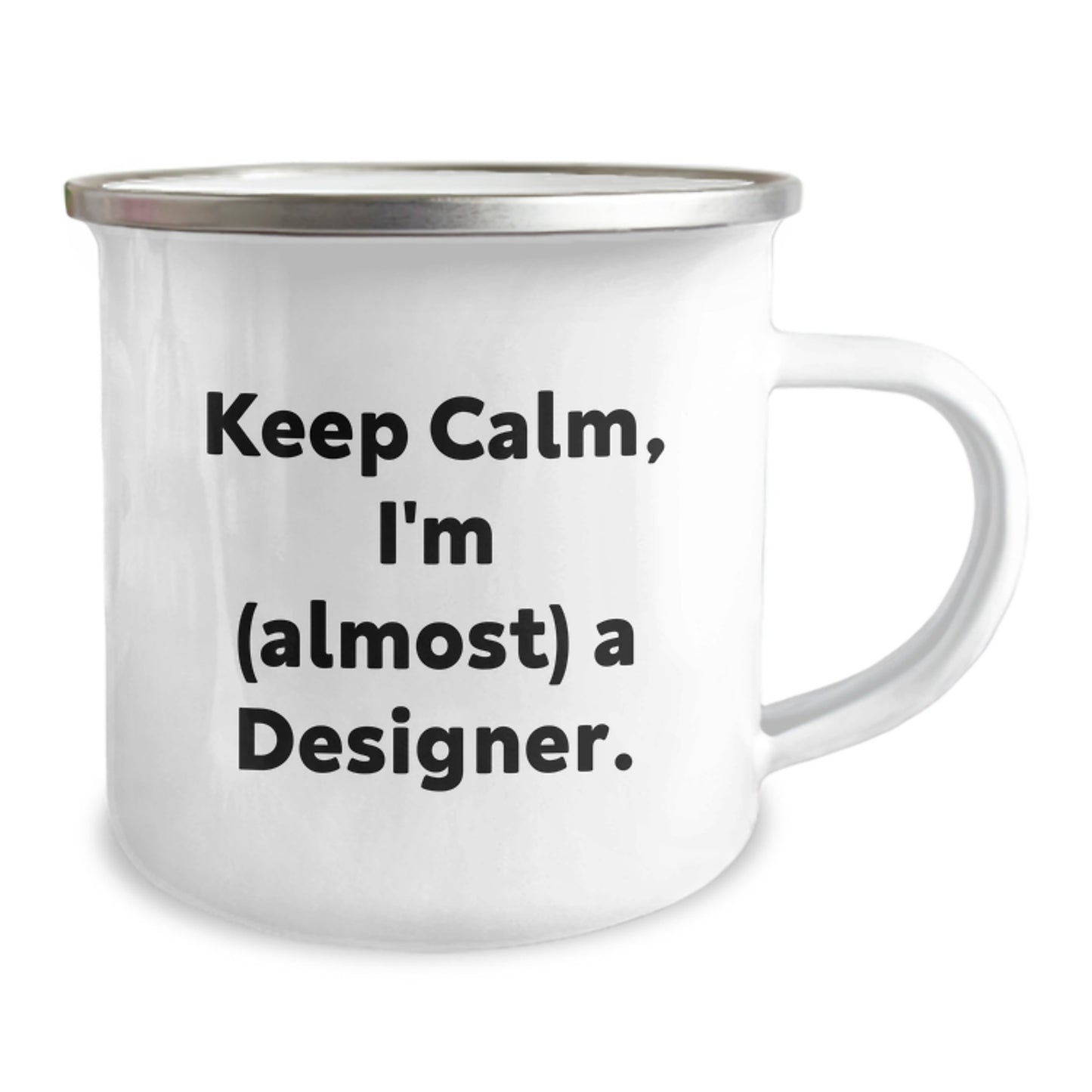 Designer Novelty Camping Mug for Friends Keep Calm Birthday Gift - Image 2