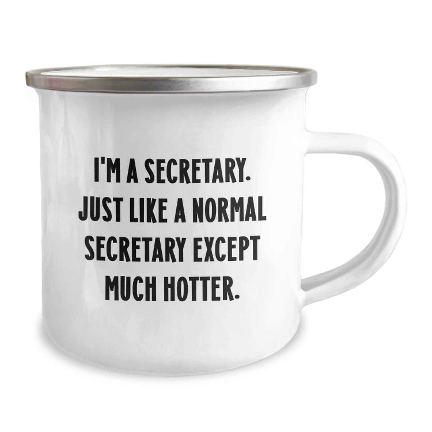 Funny Secretary Gifts for Secretary Valentine's Camping Mug, Gifts from Friends to Secretary, Secretary Lover Mug, Funny Secretary Coffee Mug, Secretary Gifts for Valentine's - Image 2