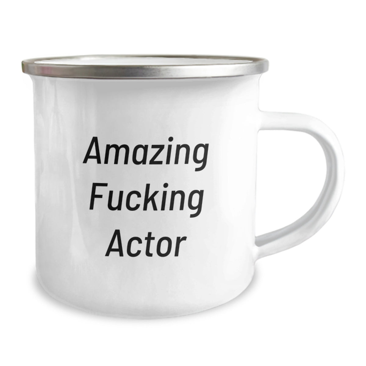 Actor Gift for Him - Amazing Fucking Actor Camping Mug Keepsake - Image 2