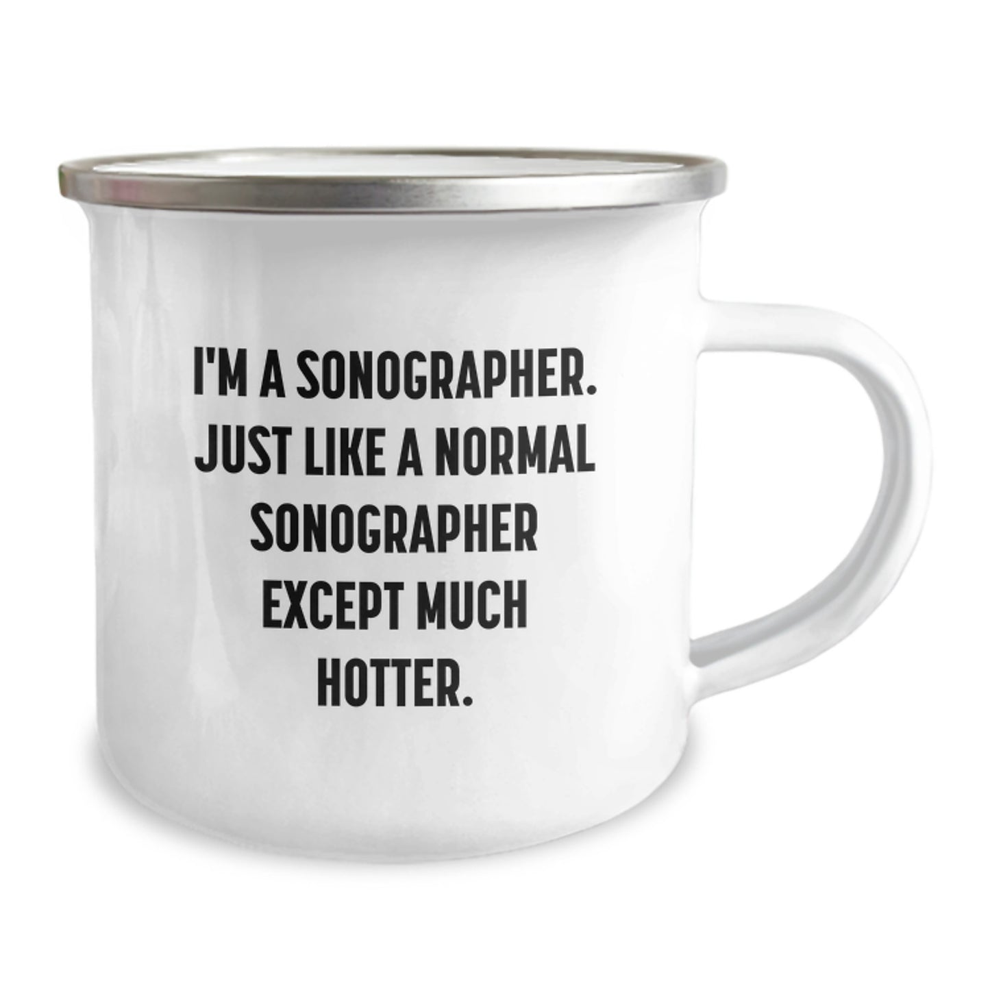 Unique Camping Mug Gifts from Family - Funny Sonographer Quote for Sonographer Dad Father's Day Unique Gifts - Image 2
