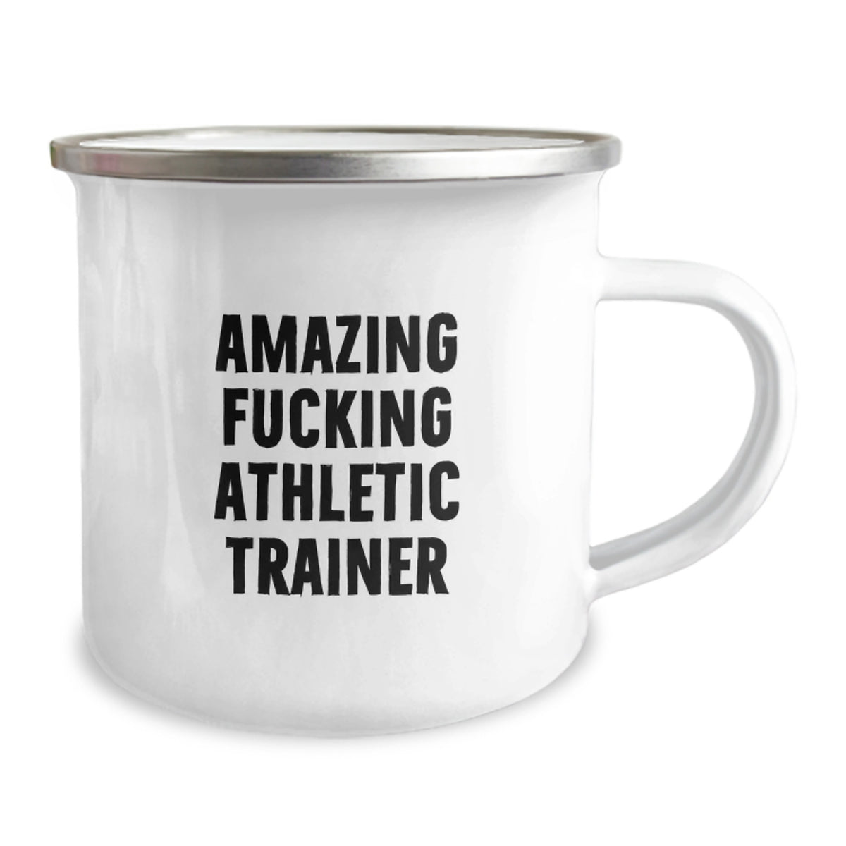 Christmas Gift for Her - Amazing Fucking Athletic Trainer Camping Mug - Image 2