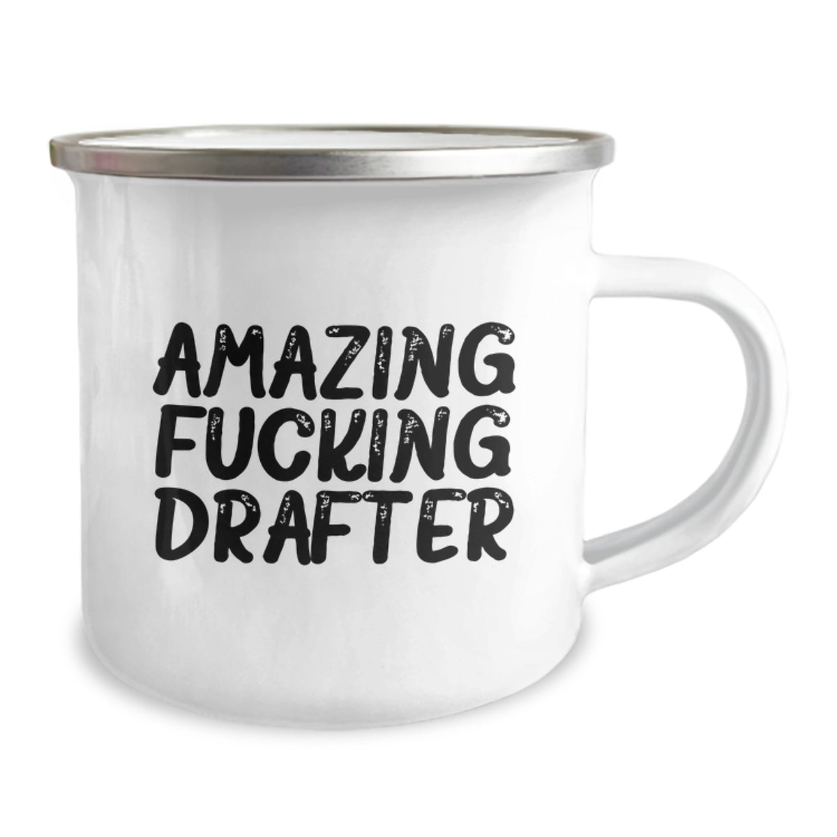 Amazing Fucking Drafter Camping Mug Gift for Him - A Drafter Keepsake - Image 2