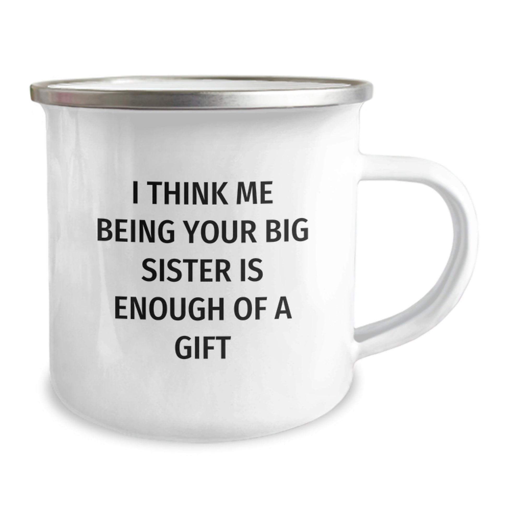 Big Sister Keepsake Camping Mug for Her Birthday Gift Heartwarming - Image 2