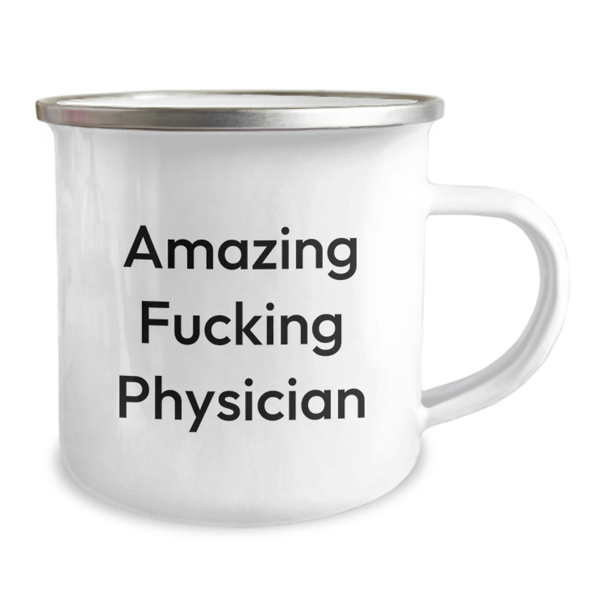 Physician Gift for Him - Amazing Fucking Physician Camping Mug Keepsake - Image 2