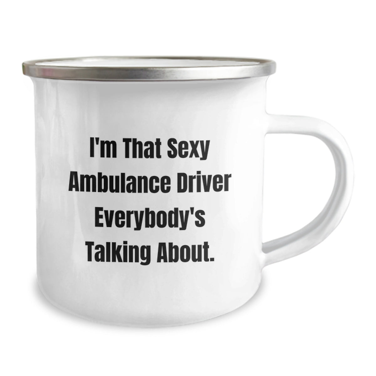 Christmas Gift for Her - Sexy Ambulance Driver Camping Mug Present - Image 2