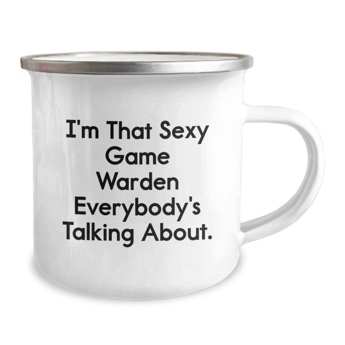 Christmas Gift for Her - Sexy Game Warden Quote Camping Mug Present - Image 2