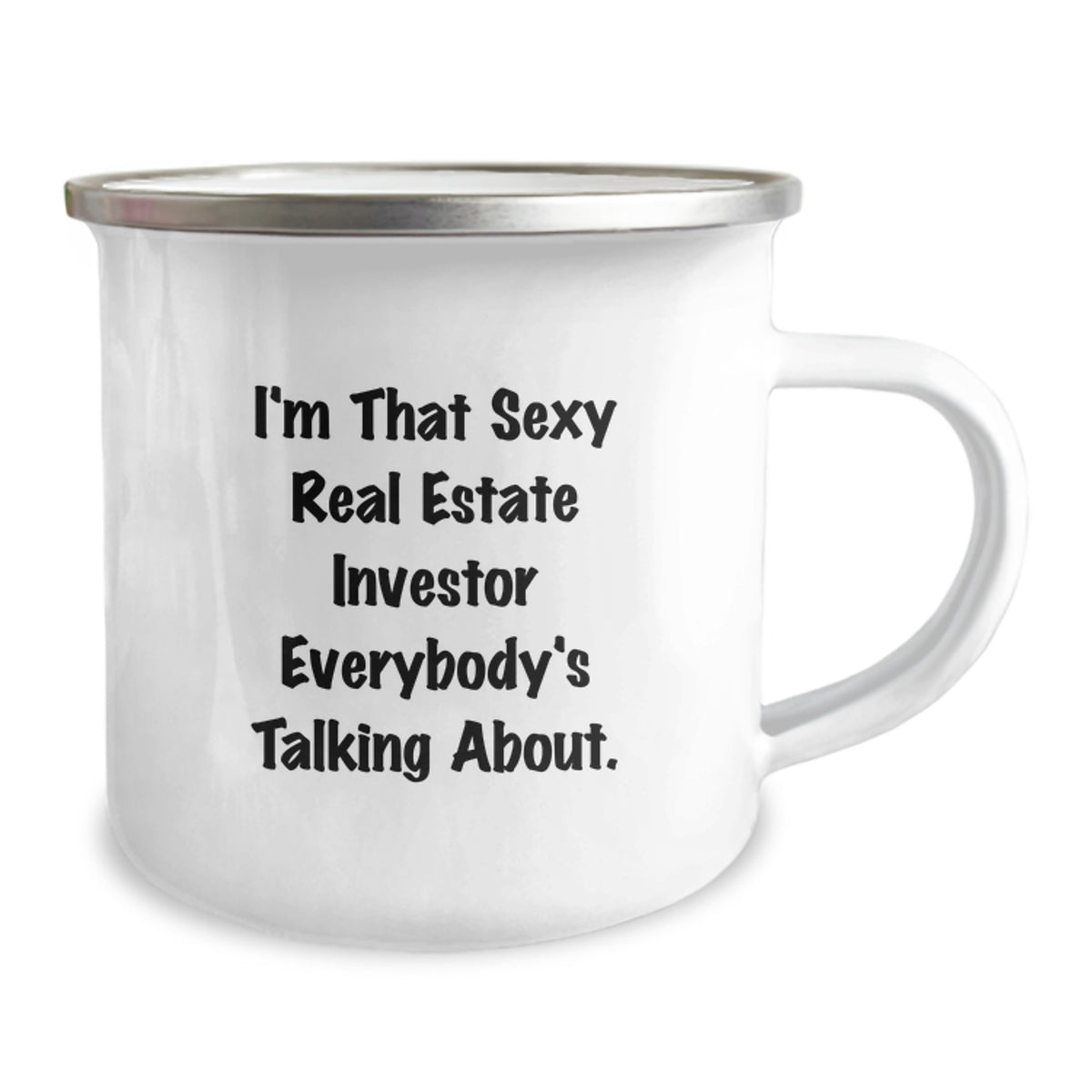 Real Estate Investor Gift for Him - A Witty Keepsake Camping Mug - Image 2