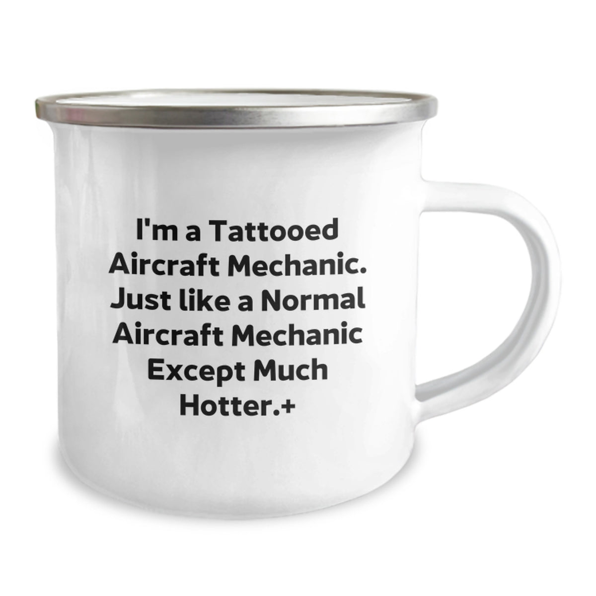 Aircraft Mechanic Gift for Him - Humorous Keepsake Camping Mug - Image 2
