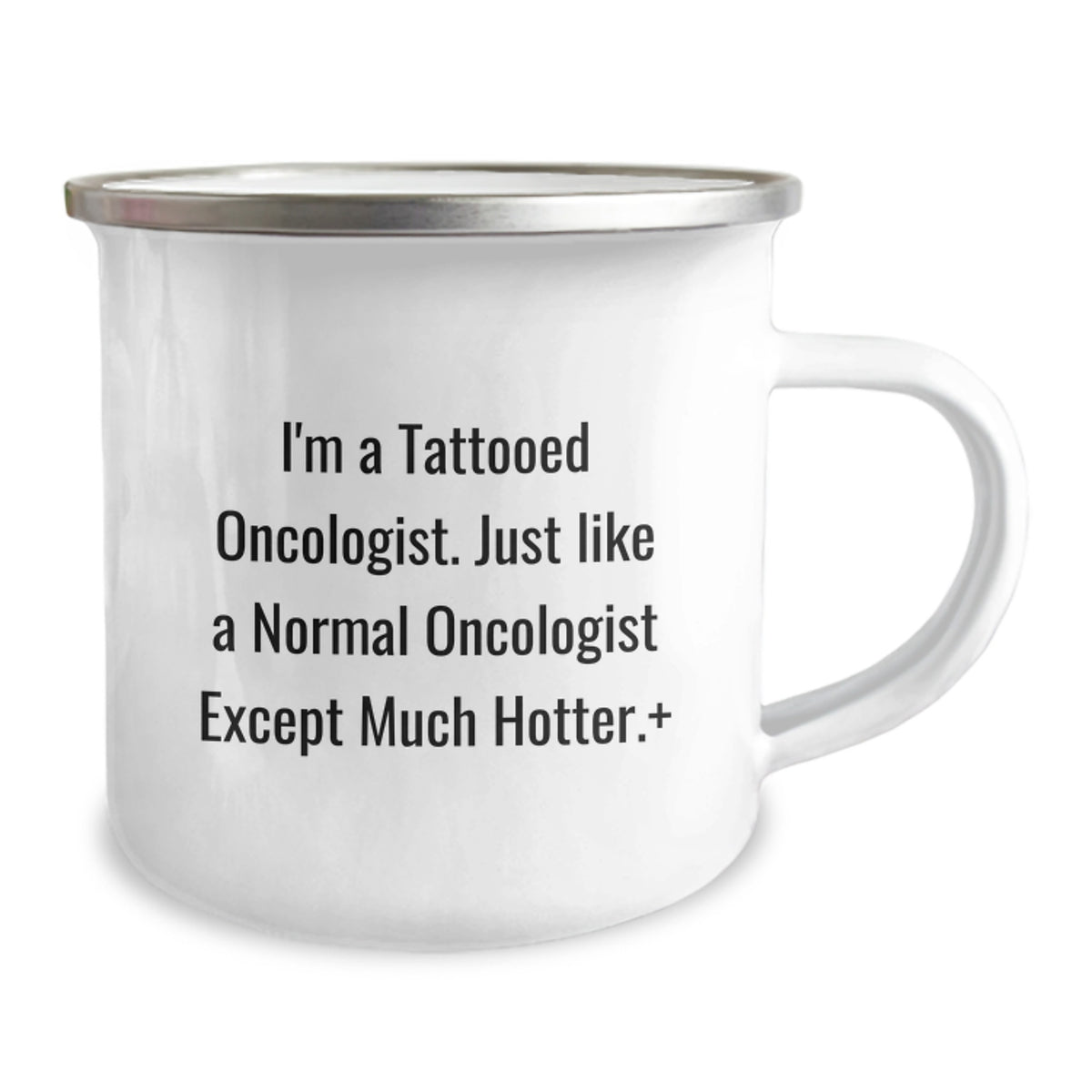 Oncologist Gift for Him A Humorous Keepsake Camping Mug - Image 2