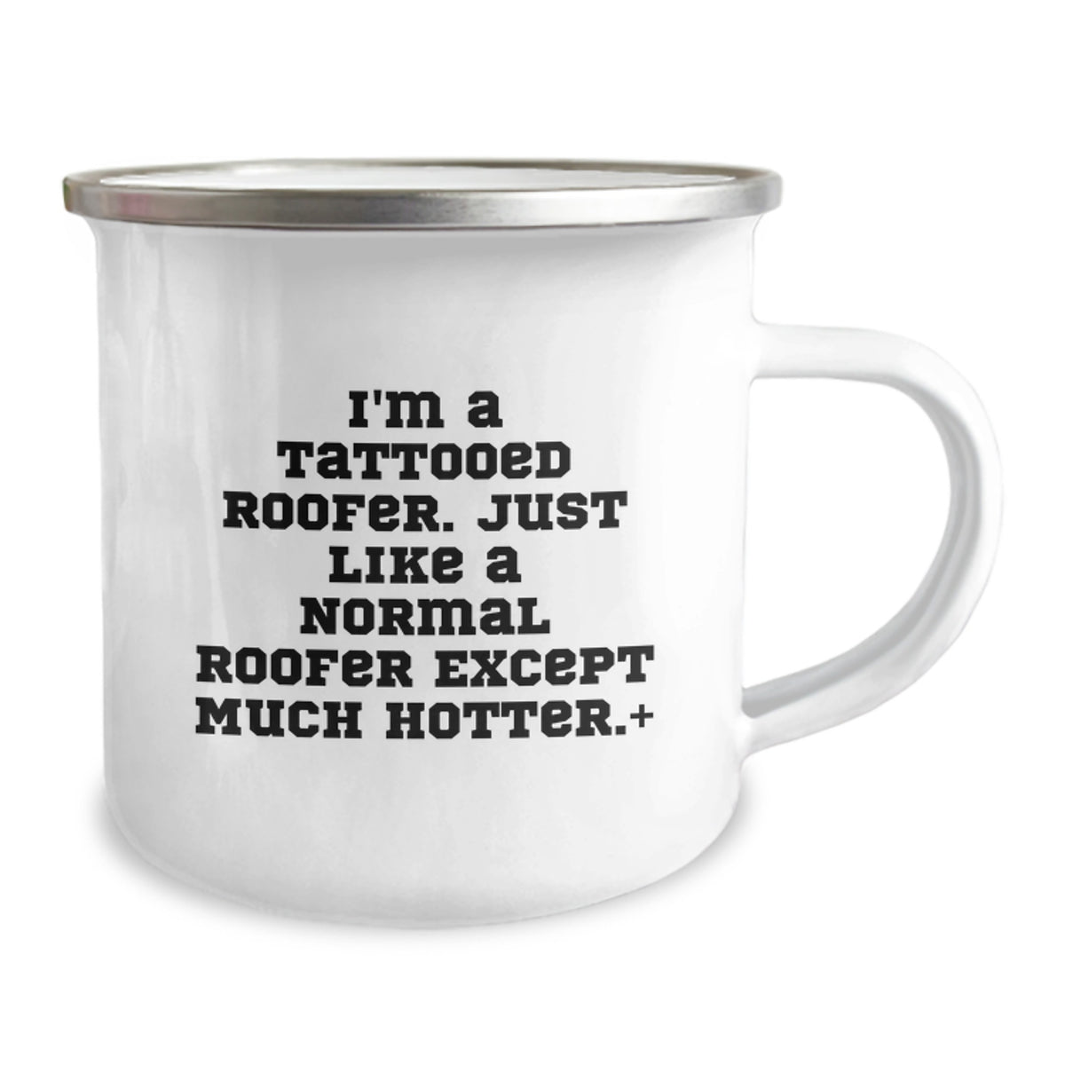Roofer Gift For Him A Playful Keepsake Camping Mug - Image 2