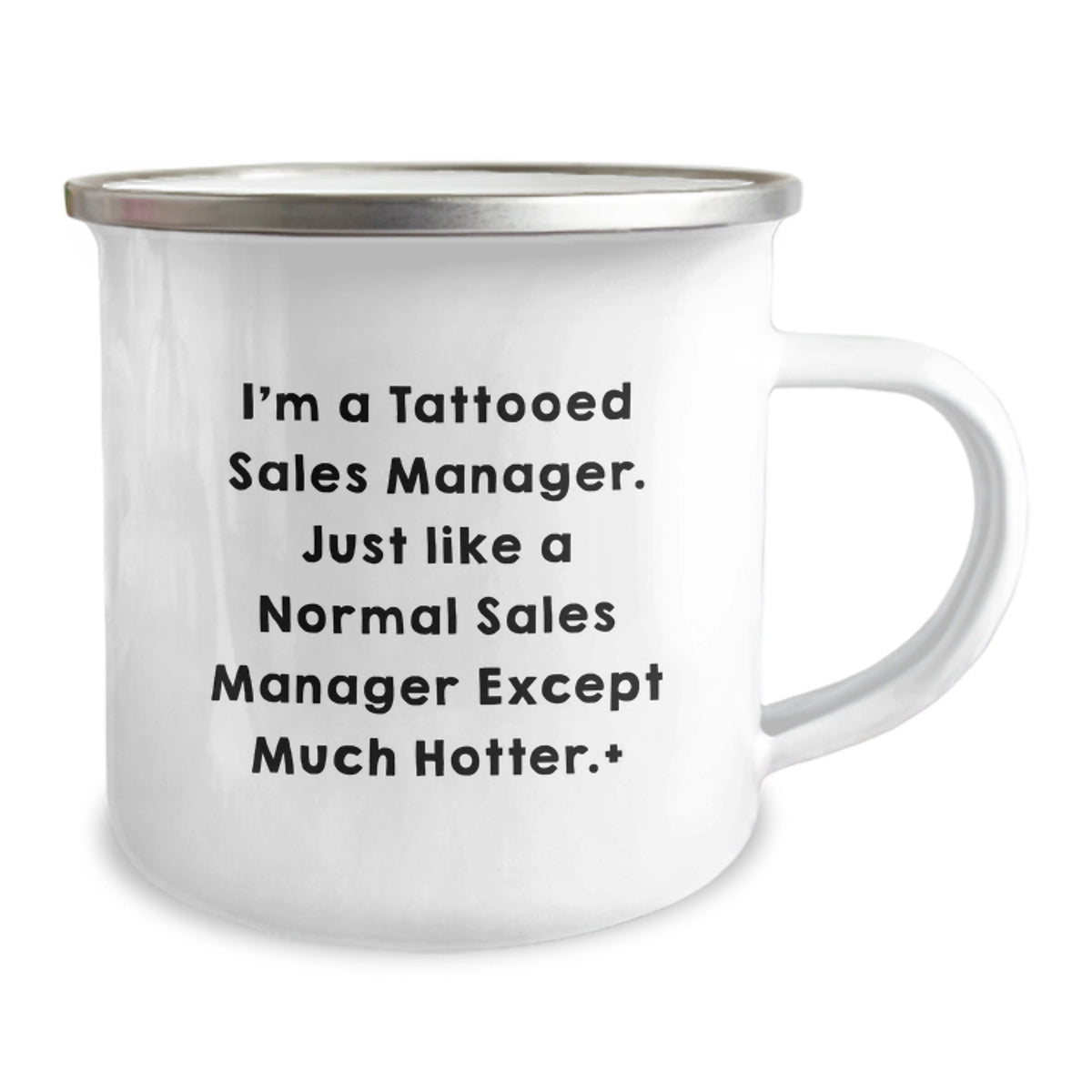 Sales Manager Gift for Him A Witty Keepsake Camping Mug - Image 2