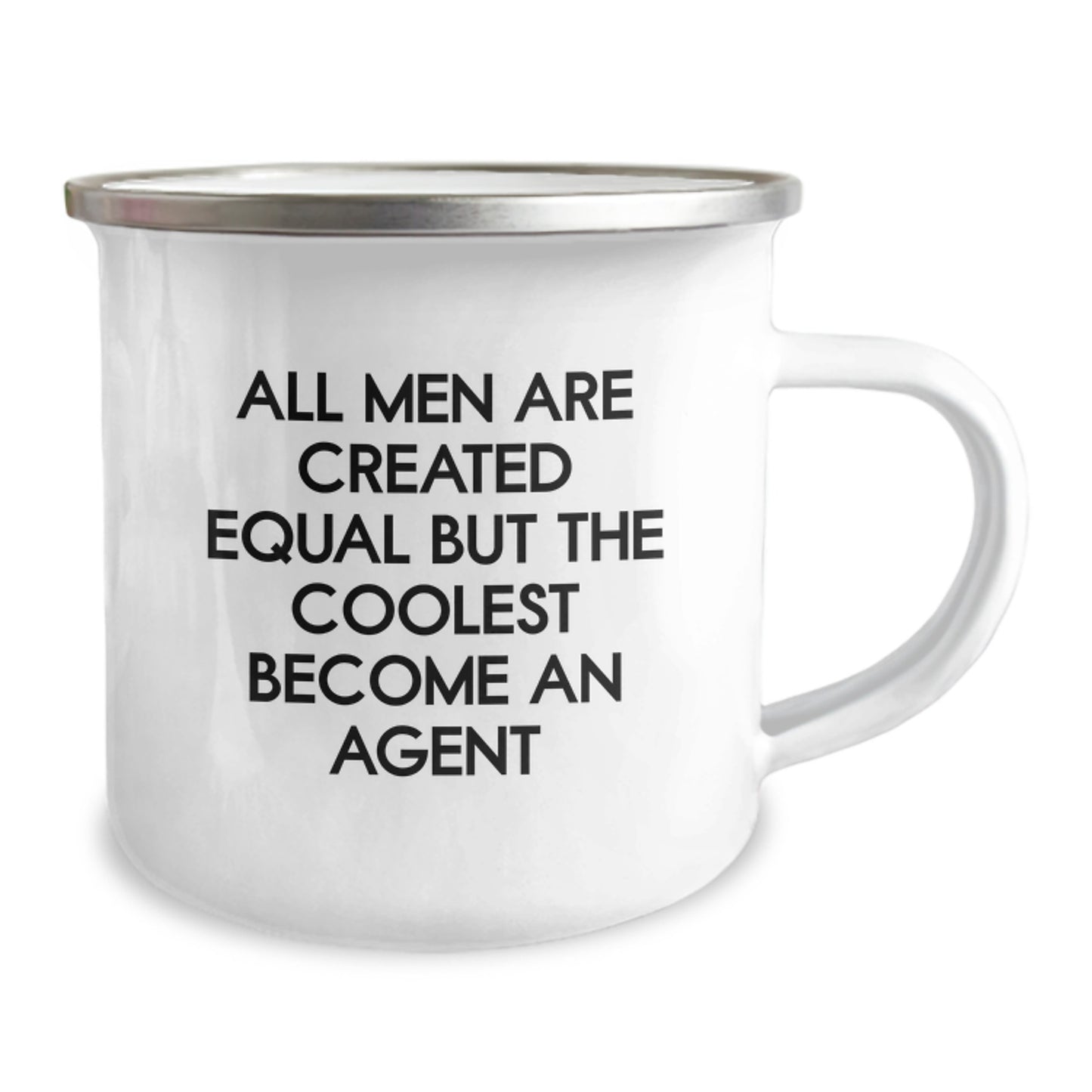 Camping Mug Gifts from Men to Agent, Funny Quote Agent Unique Gifts for Valentine's - Image 2