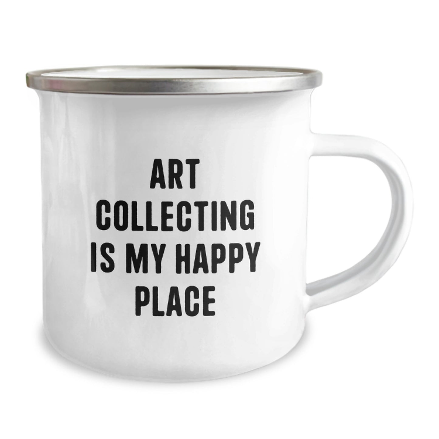 Art Collecting Camping Mug, Funny Quote Art Lover Gifts for Birthday Unique Presents from Friends, Women, Men, Family - Image 2