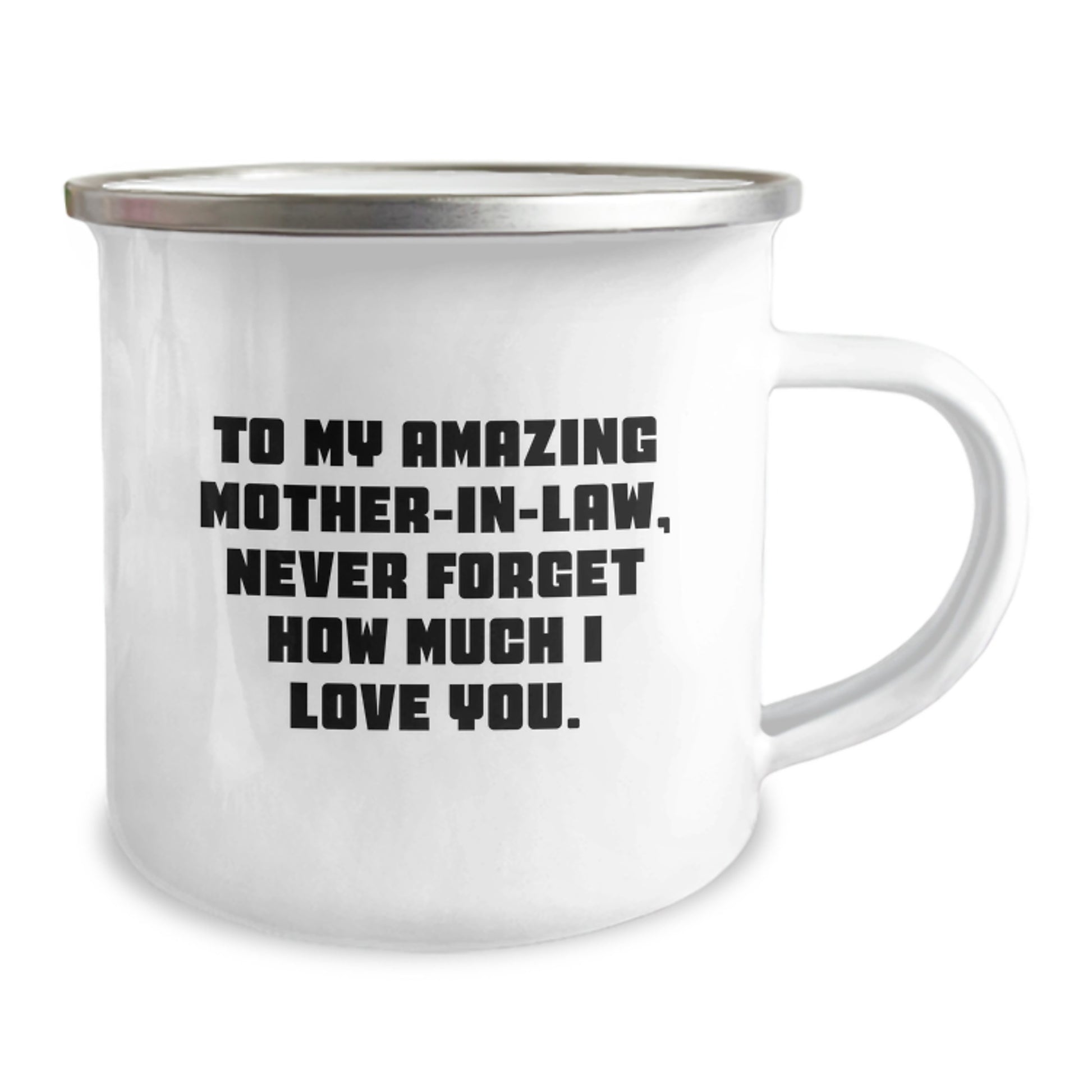 Funny Mom-in-Law Camping Mug Gifts from Family, Unique Christmas Unique Gifts for Mom-in-law, To My Amazing Mom-in-Law, Never Forget How Much I Love You - Image 2