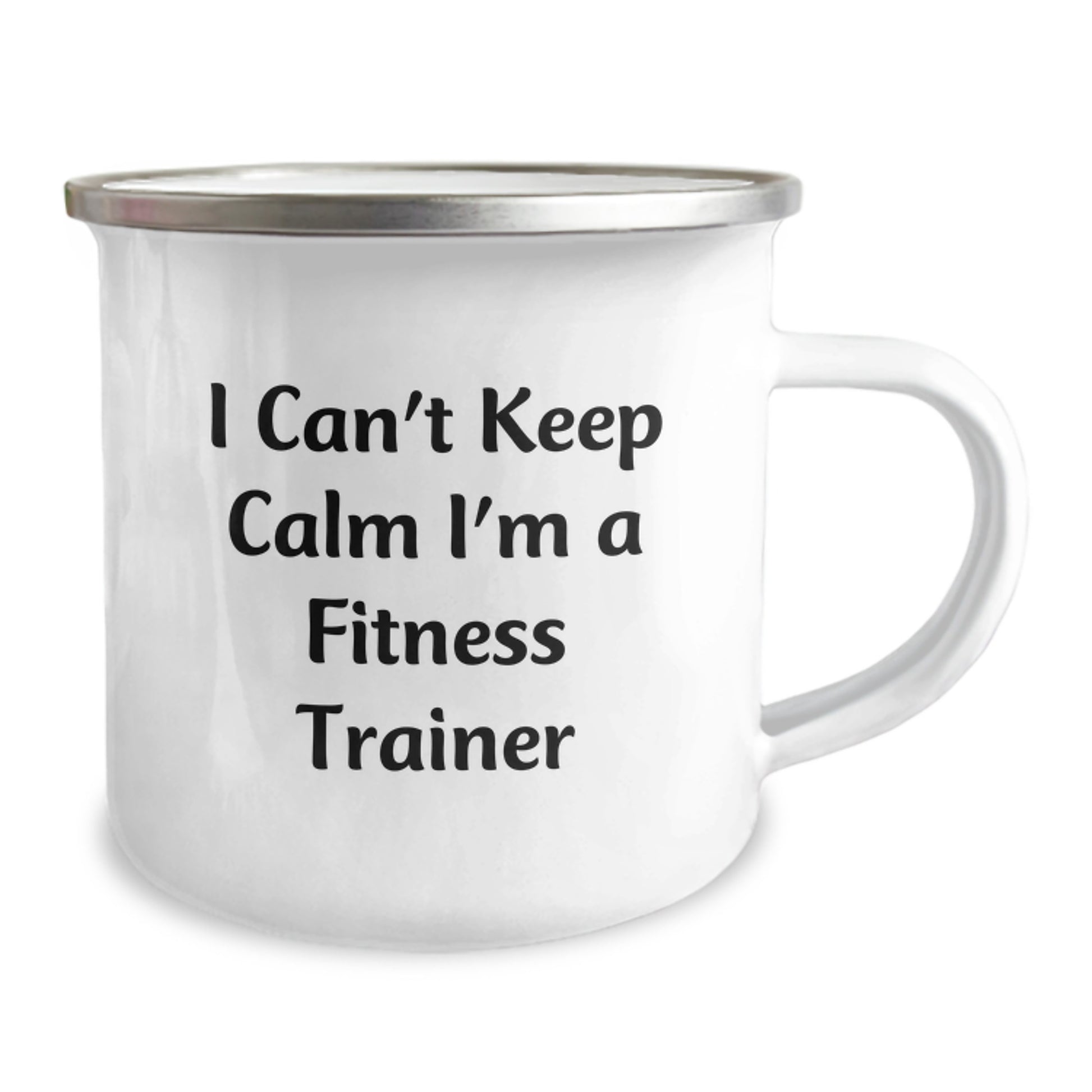 Funny Fitness Trainer Gifts for Men and Women, Camping Mug I'm a Fitness Trainer, Christmas Unique Presents from Family and Friends - Image 2