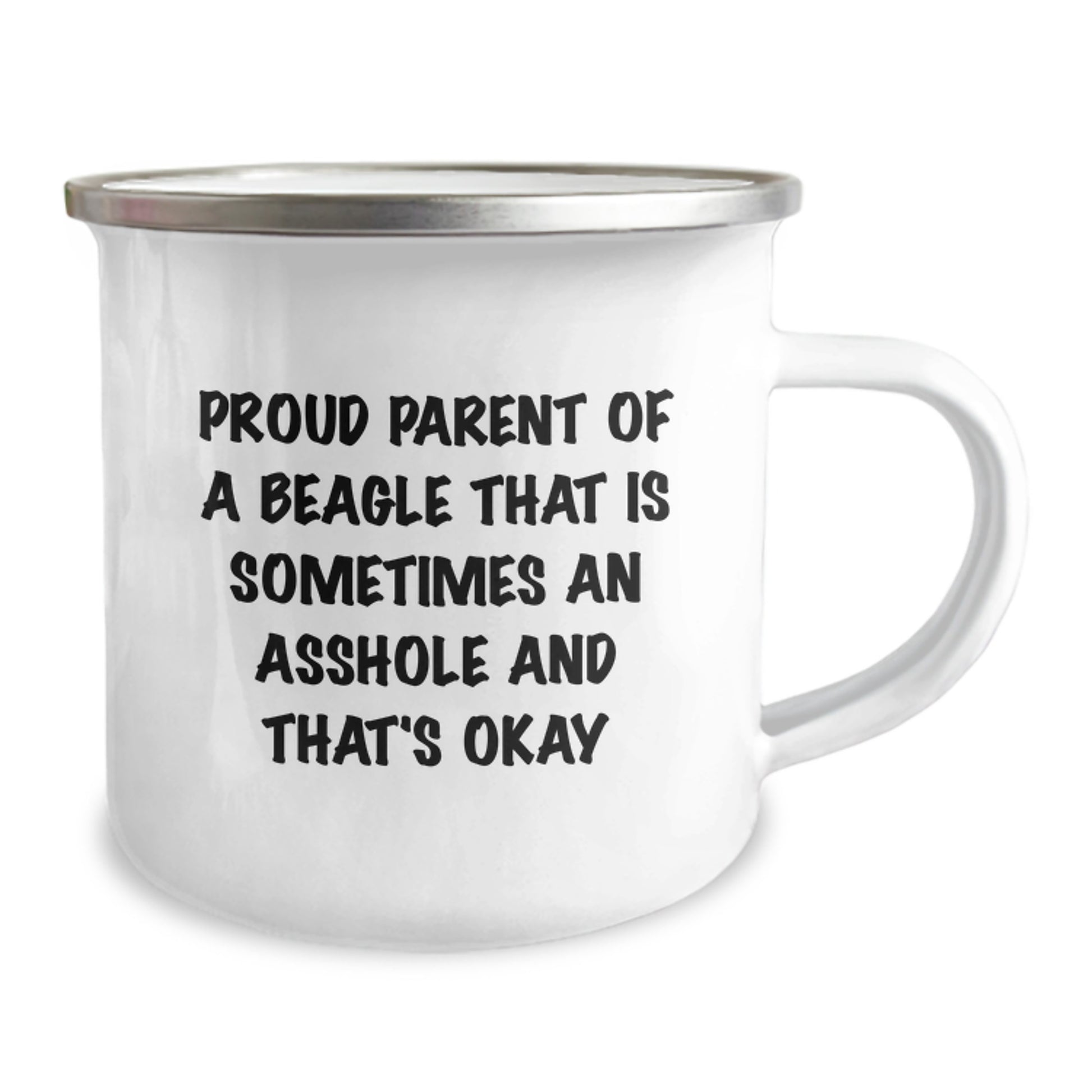 Funny Beagle Dog Gifts for Mom - Proud Beagle Parent Camping Mug - Unique Mother's Day Present from Family - Image 2