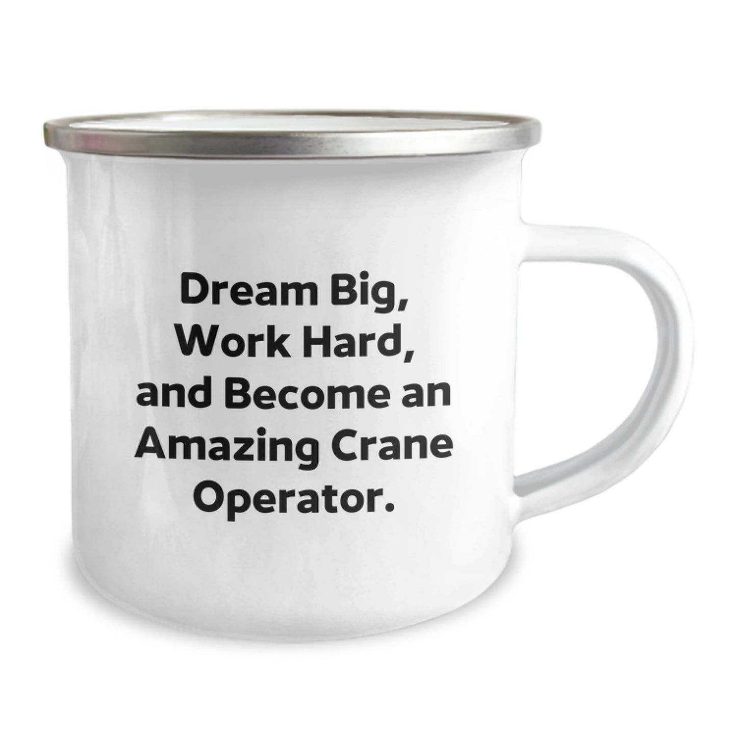 Crane Operator Camping Mug Gifts from Friends, Inspirational Birthday Unique Gifts for Crane Operator Men, Funny Crane Operator Quotes - Image 2