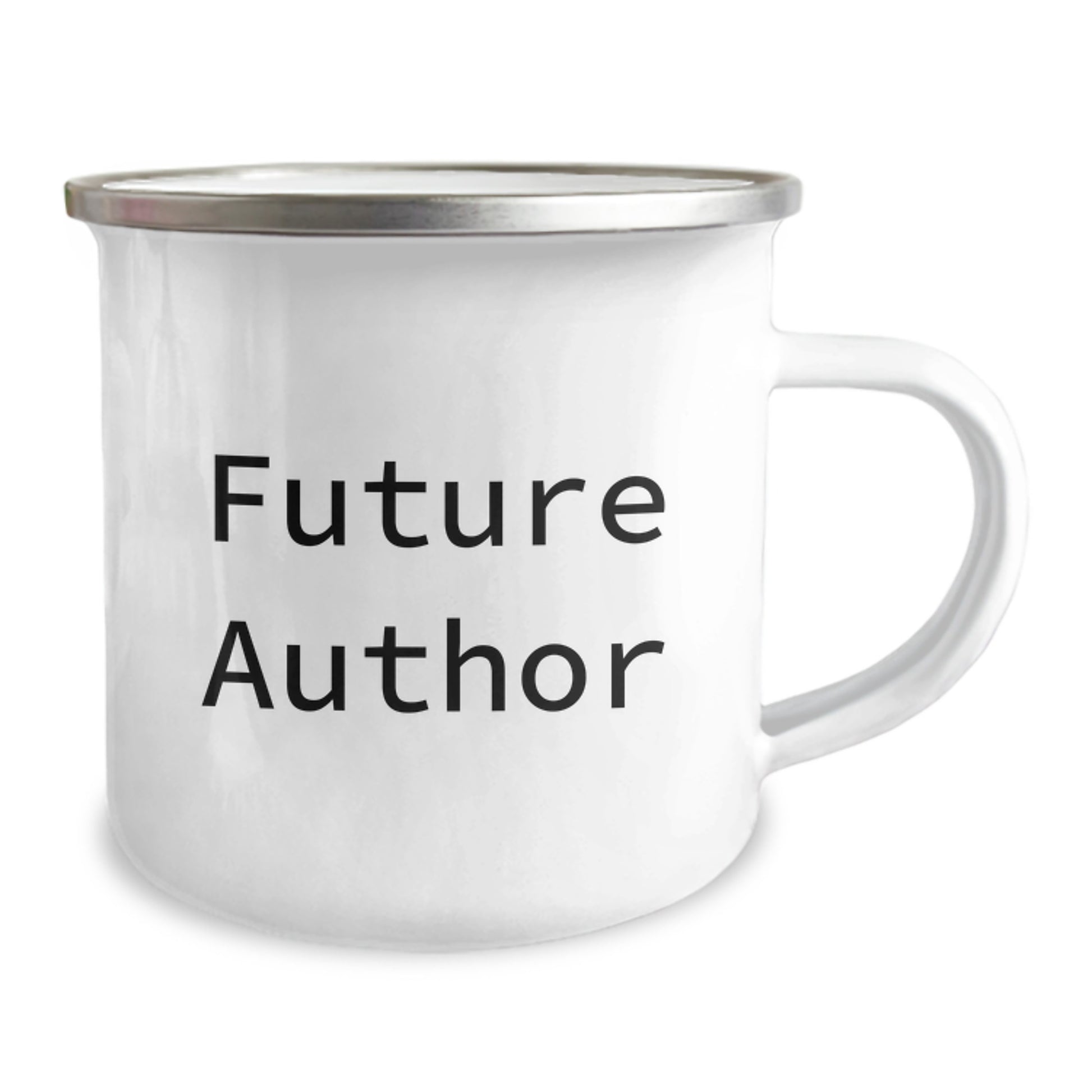 Funny Author Gifts for Men, Unique Christmas Unique Gifts from Friends, Author Camping Mug with Inspirational Quote 'Future Author, Every Page Turned is a Step Closer to Becoming One' - Image 2
