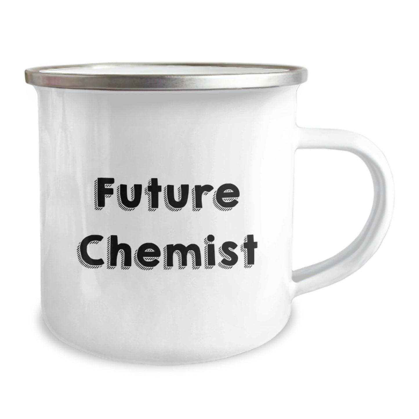 Funny Future Chemist Camping Mug Gifts from Family to Chemist Friend - Image 2
