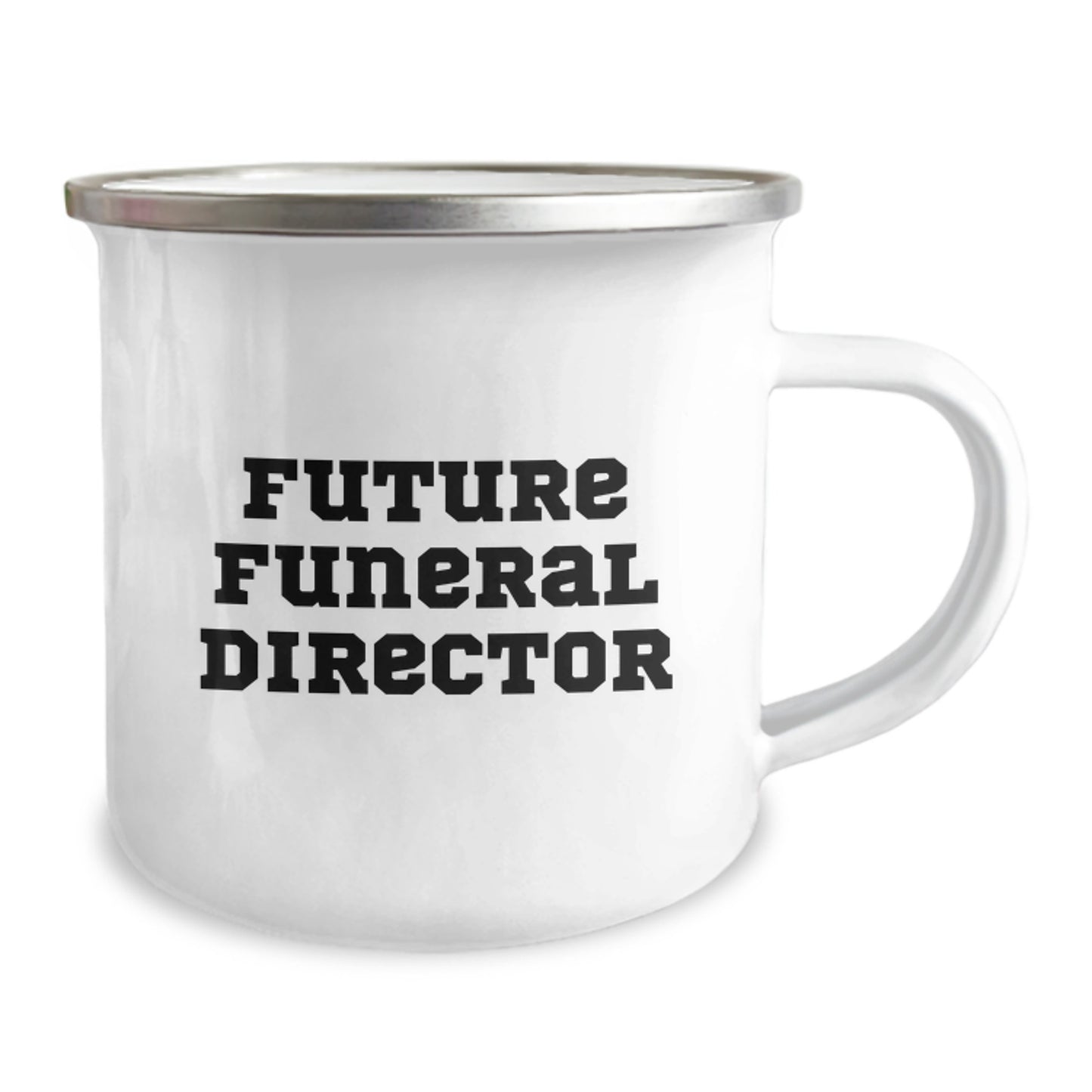 Funny Gifts from Friends to Future Funeral Director, Birthday Unique Camping Mug for Men, Inspirational Quote for Funeral Director Enthusiasts - Image 2