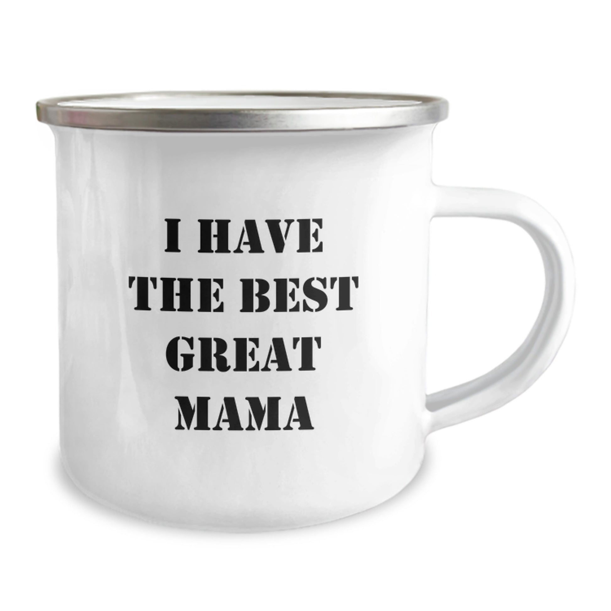 Funny Mama Camping Mug Gifts from Men to Mama, Unique Christmas Unique Gifts for Mama, Great Mama Quote Camping Mug - Image 2