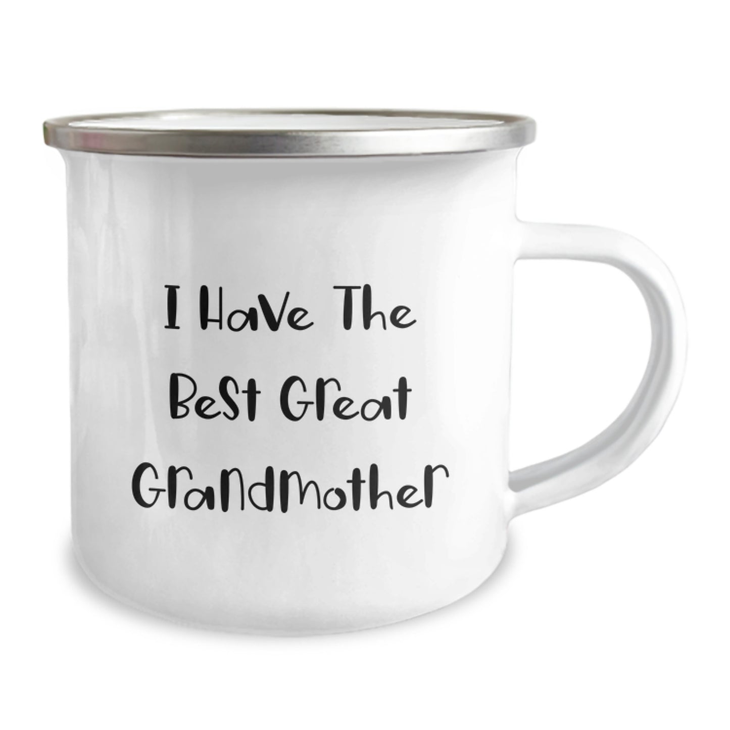 Funny Grandmother Gifts for Valentine's, Gifts from Family - Great Grandmother Camping Mug, 'I Have The Best' - Image 2