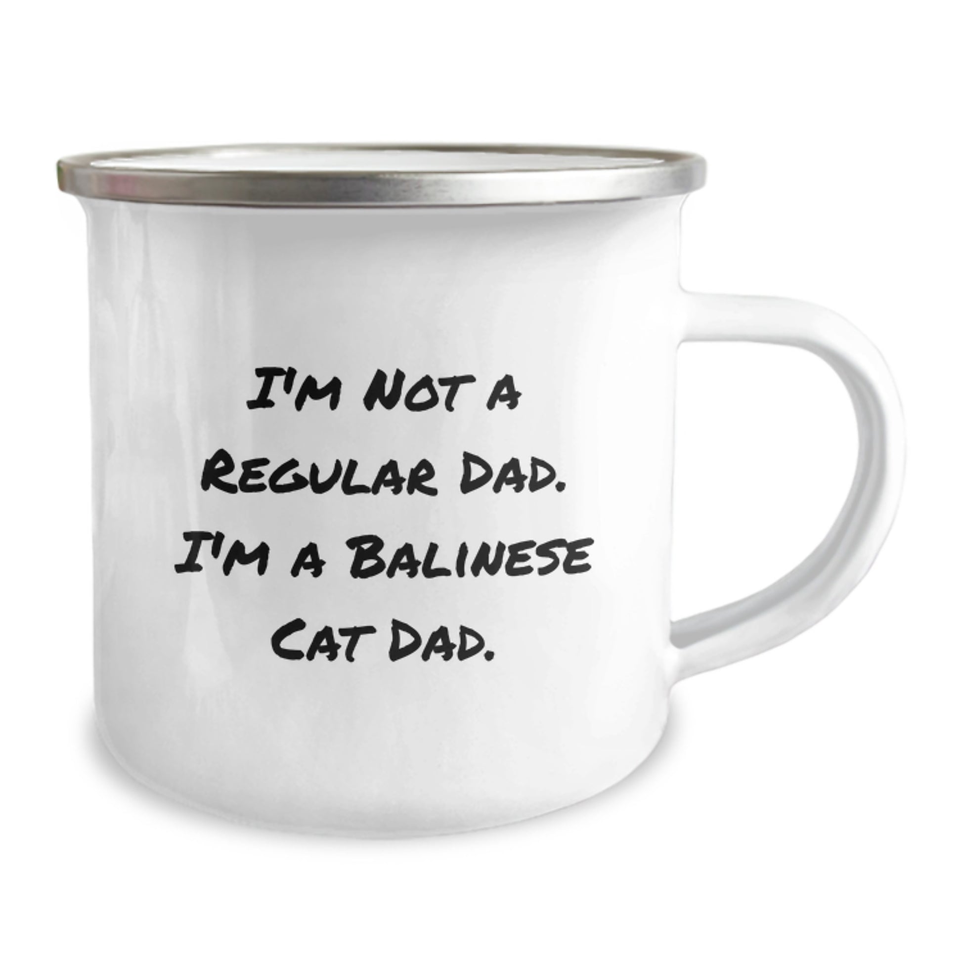 Funny Balinese Cat Gifts for Men Gifts from Dad - 'I'm Not A Regular Dad. I'm A Balinese Cat Dad.' Christmas Unique Gifts for Cat Lover - Image 2