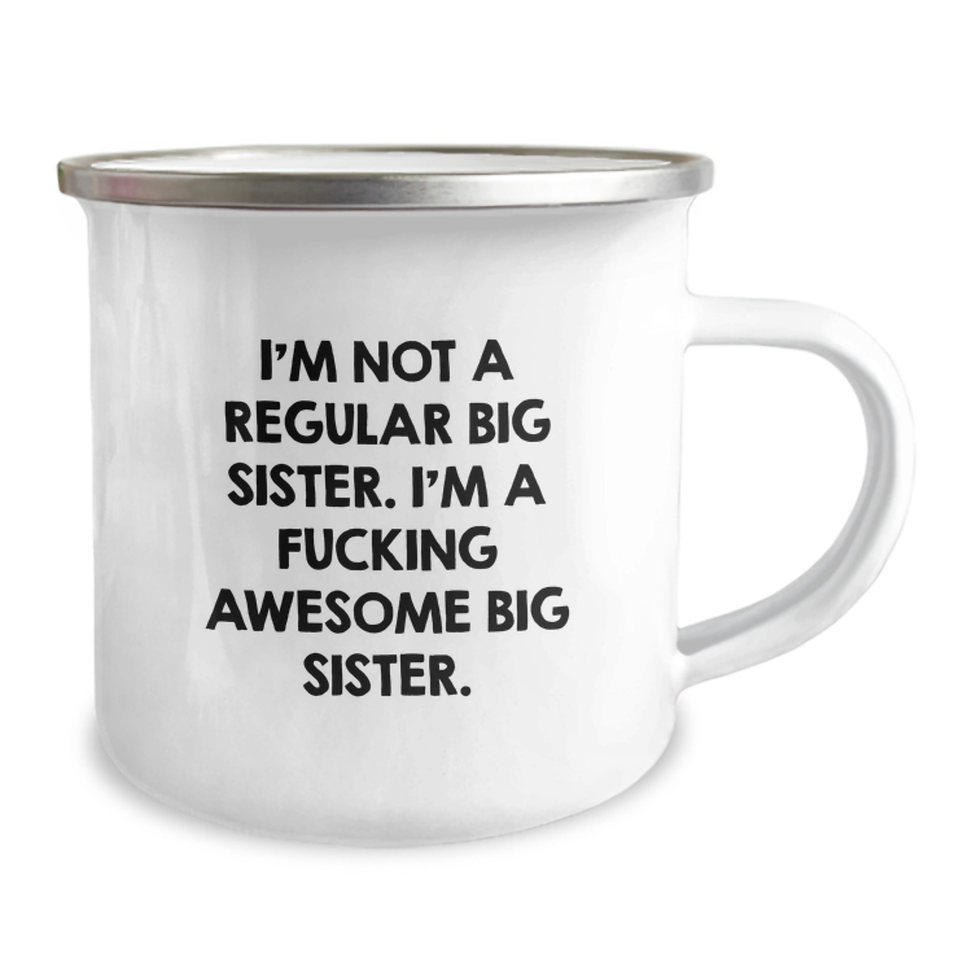 Funny Big Sister Camping Mug Gifts for Big Sister from Family, Big Sister Unique Christmas Unique Gifts - Image 2