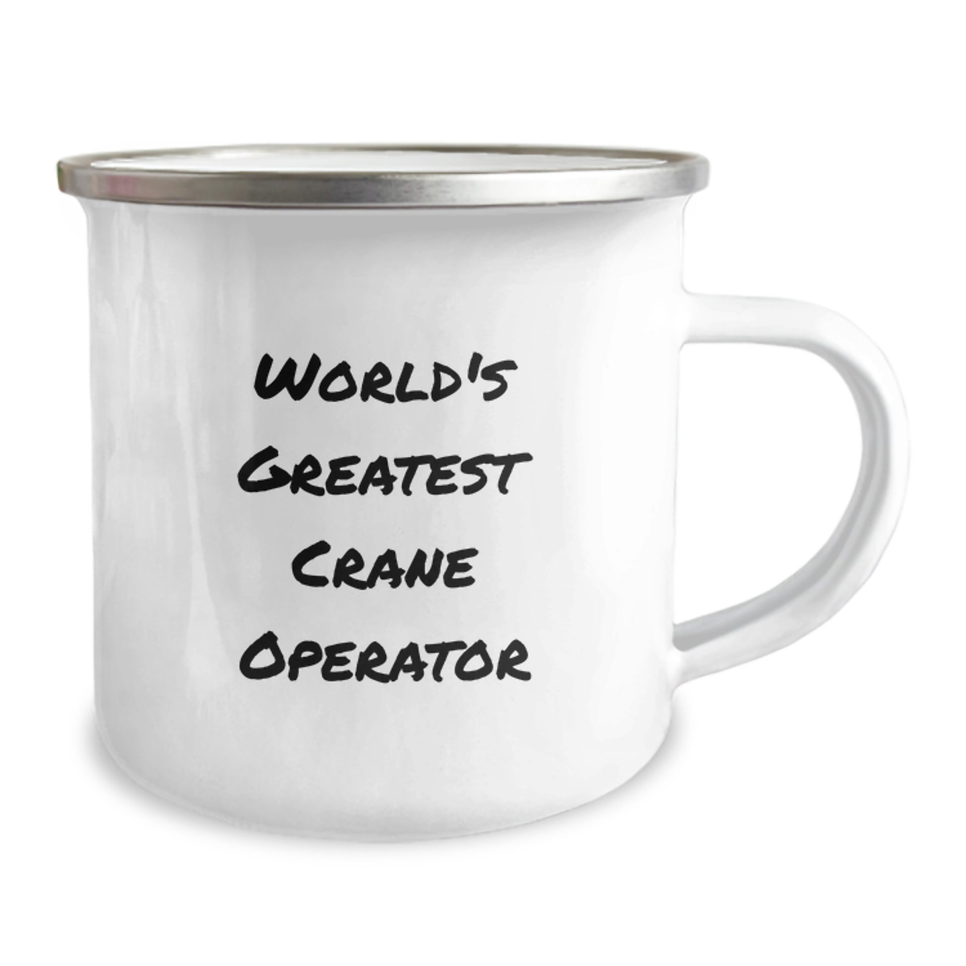 Funny Crane Operator Gifts from Friends - World's Greatest Camping Mug Valentine's Unique Gifts for Crane Operator Men - Image 2