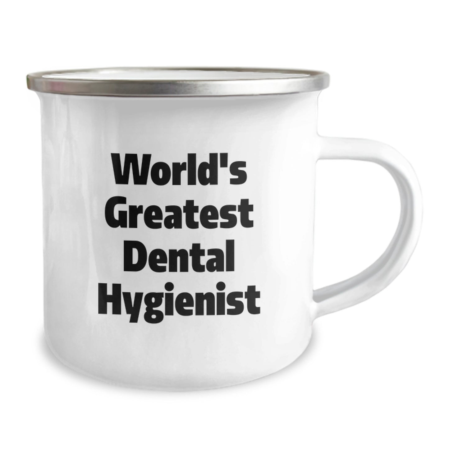 Funny Dental Hygienist Camping Mug Gifts from Family for World's Greatest Dad on Father's Day Unique Unique - Image 2