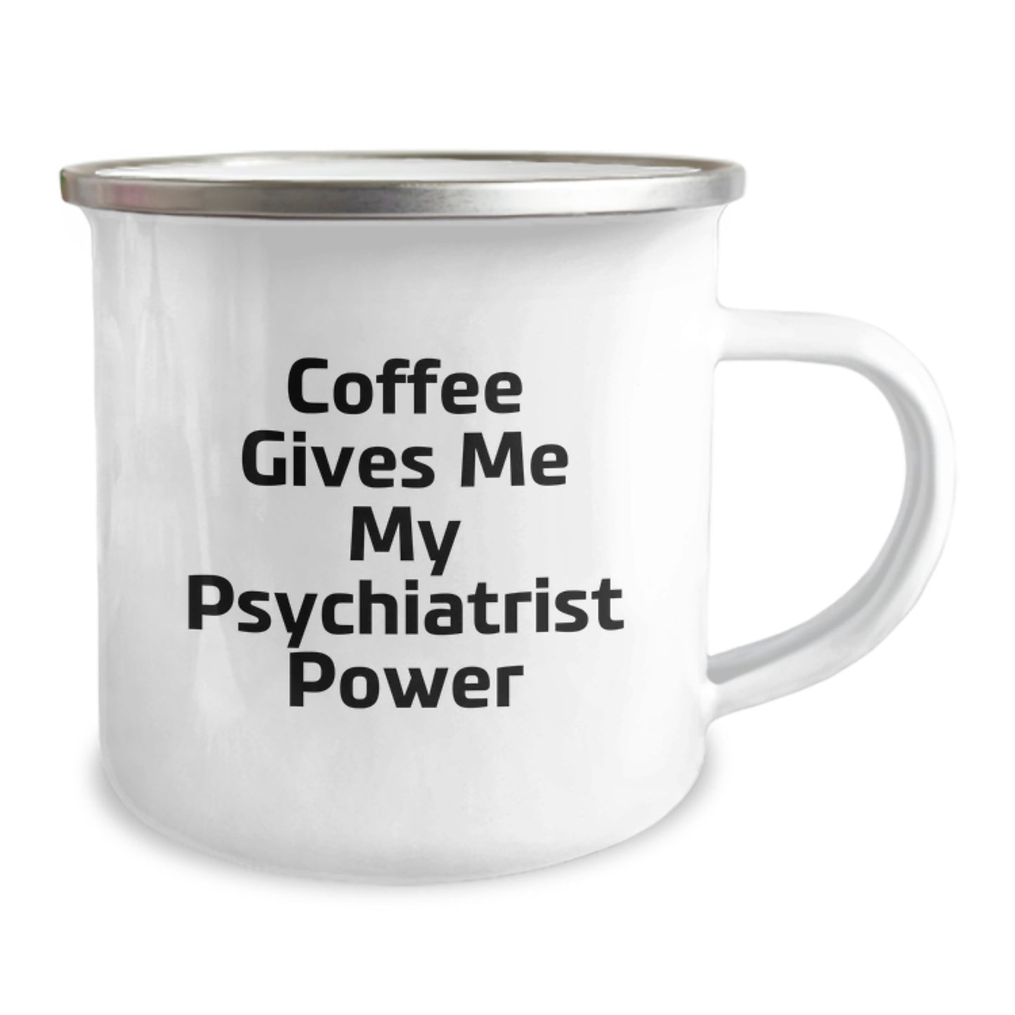 Funny Psychiatrist Gifts from Friends - Coffee Gives Me My Psychiatrist Power Birthday Unique Gifts for Men Psychiatrist - Image 2