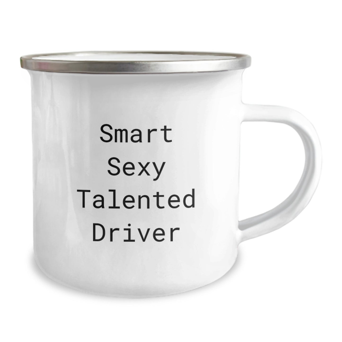 Funny Driver Gifts from Friends, Christmas Unique Camping Mug for Driver, Smart Sexy Talented Driver Quote - Image 2
